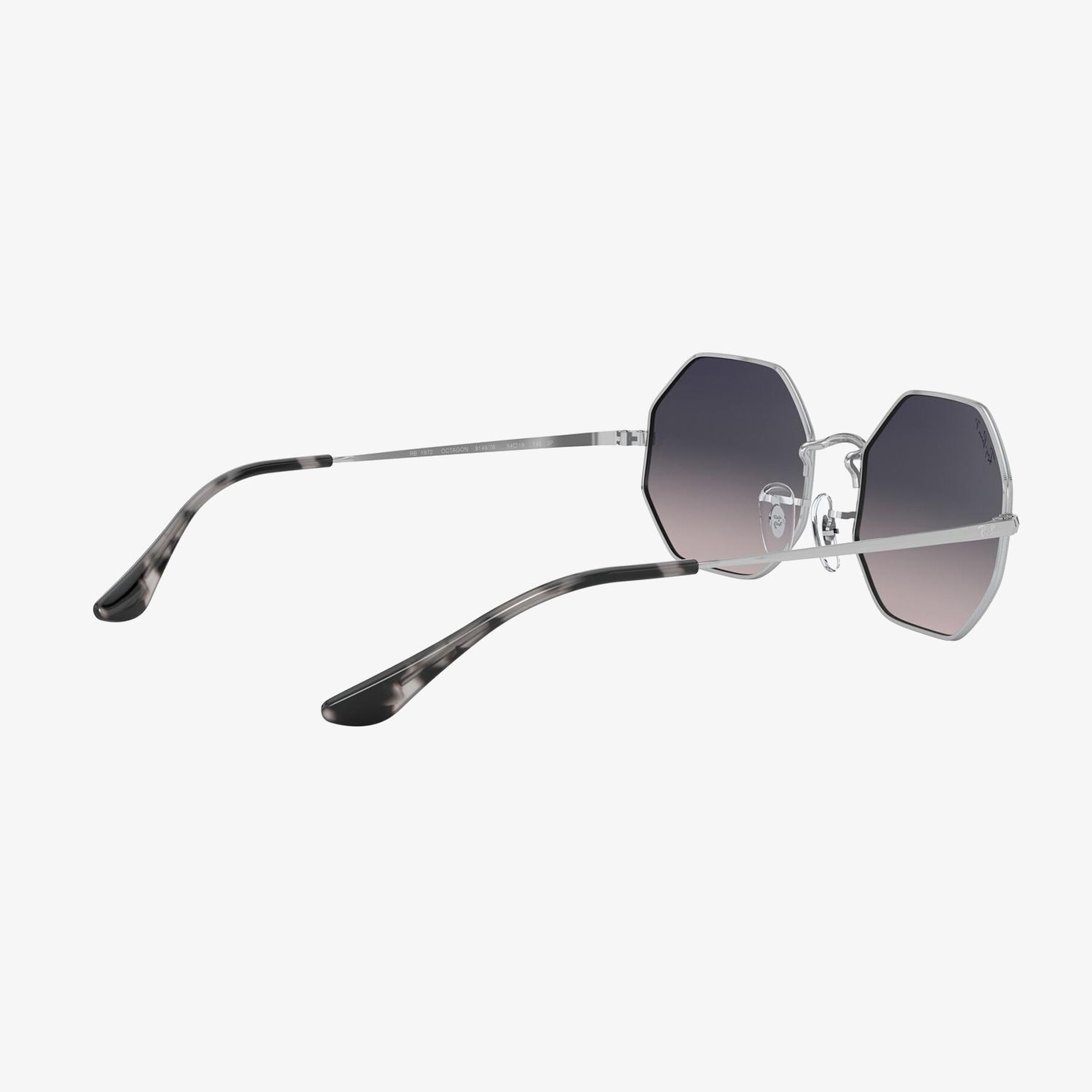 RAY-BAN 0RB1972 Octagon Unisex Silver Güneş Gözlüğü