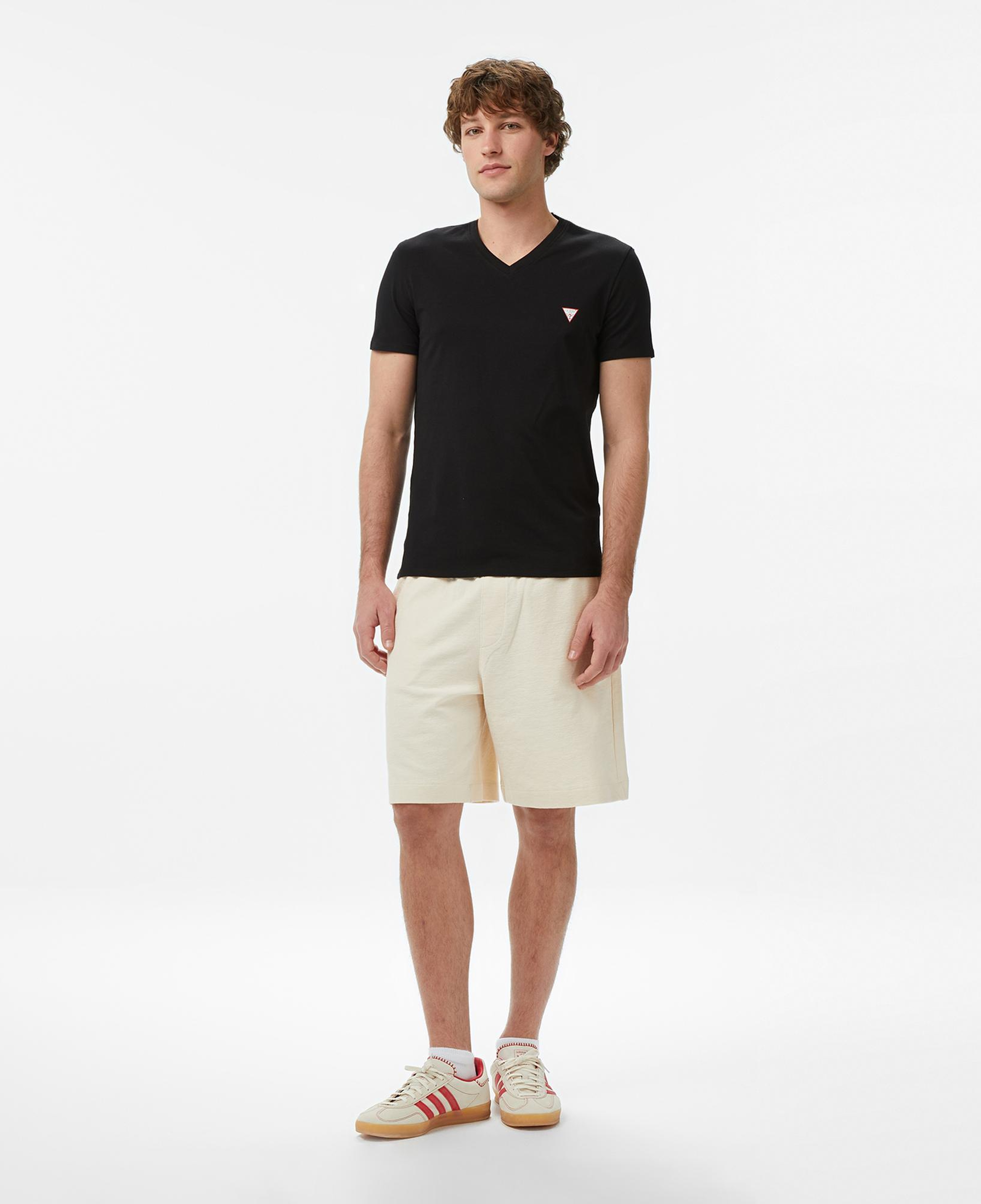 Guess Core Slim Fit Erkek Siyah T-Shirt