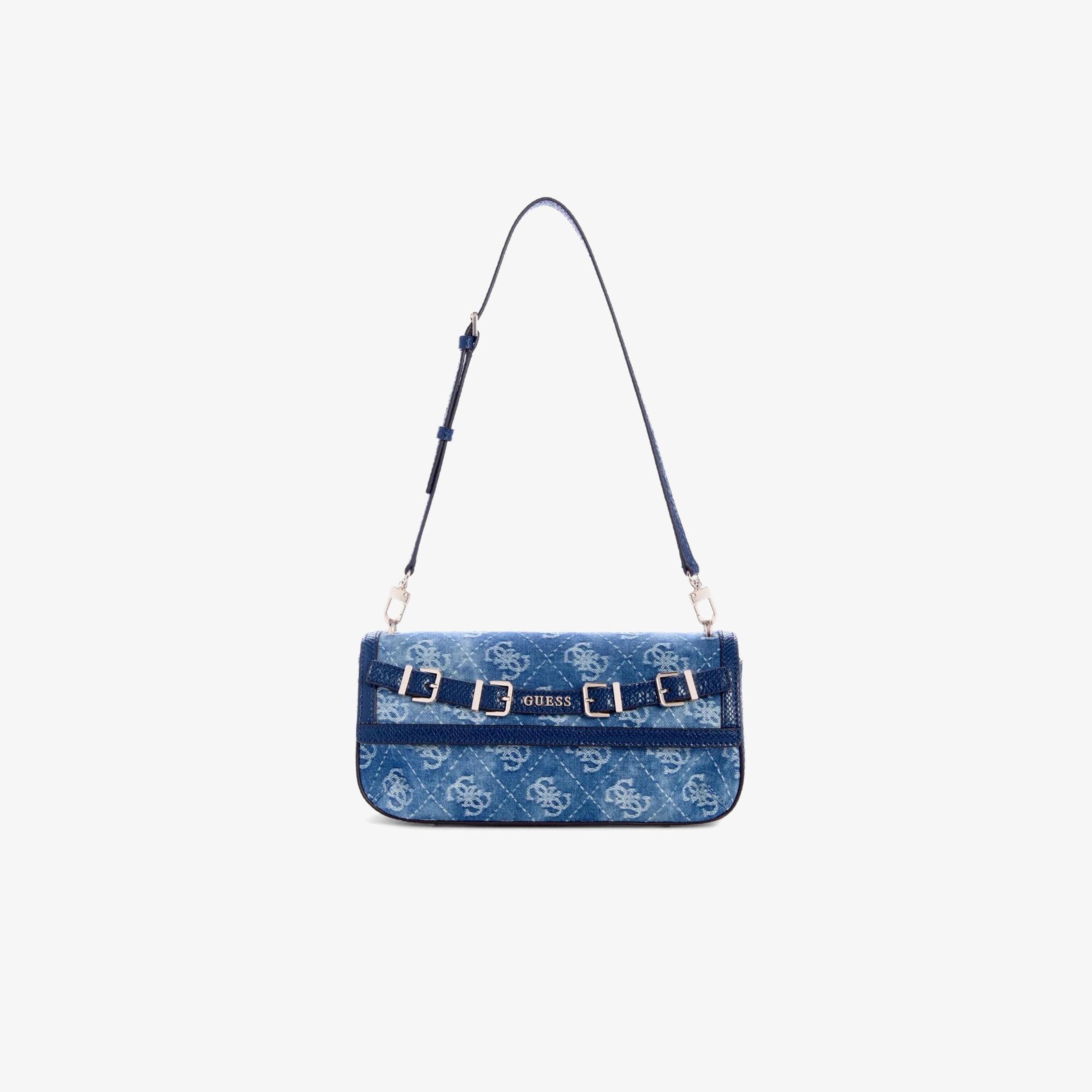 Guess Dovie Kadın Mavi Omuz Çantası