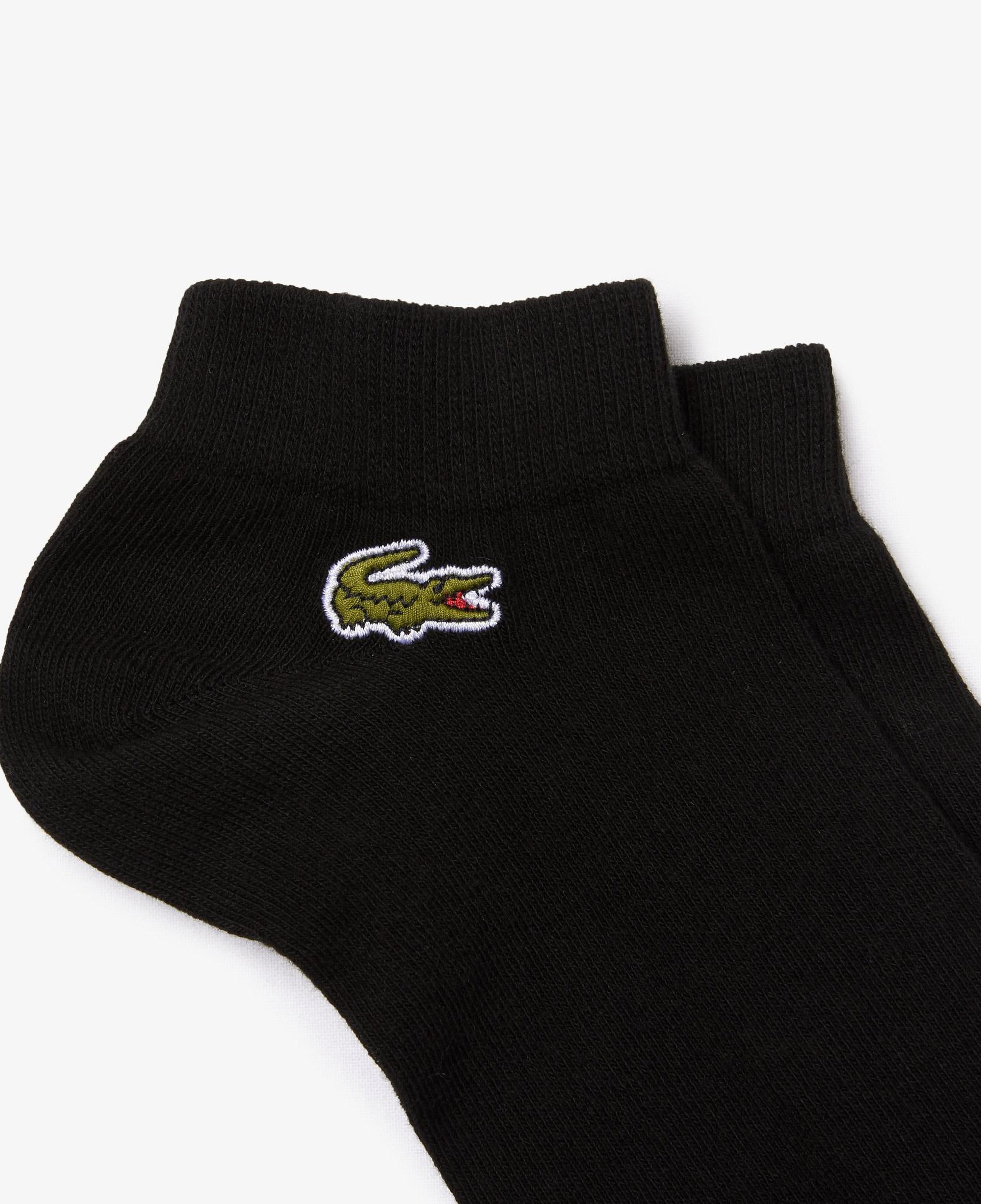 Lacoste Unisex 3'lü Siyah Çorap