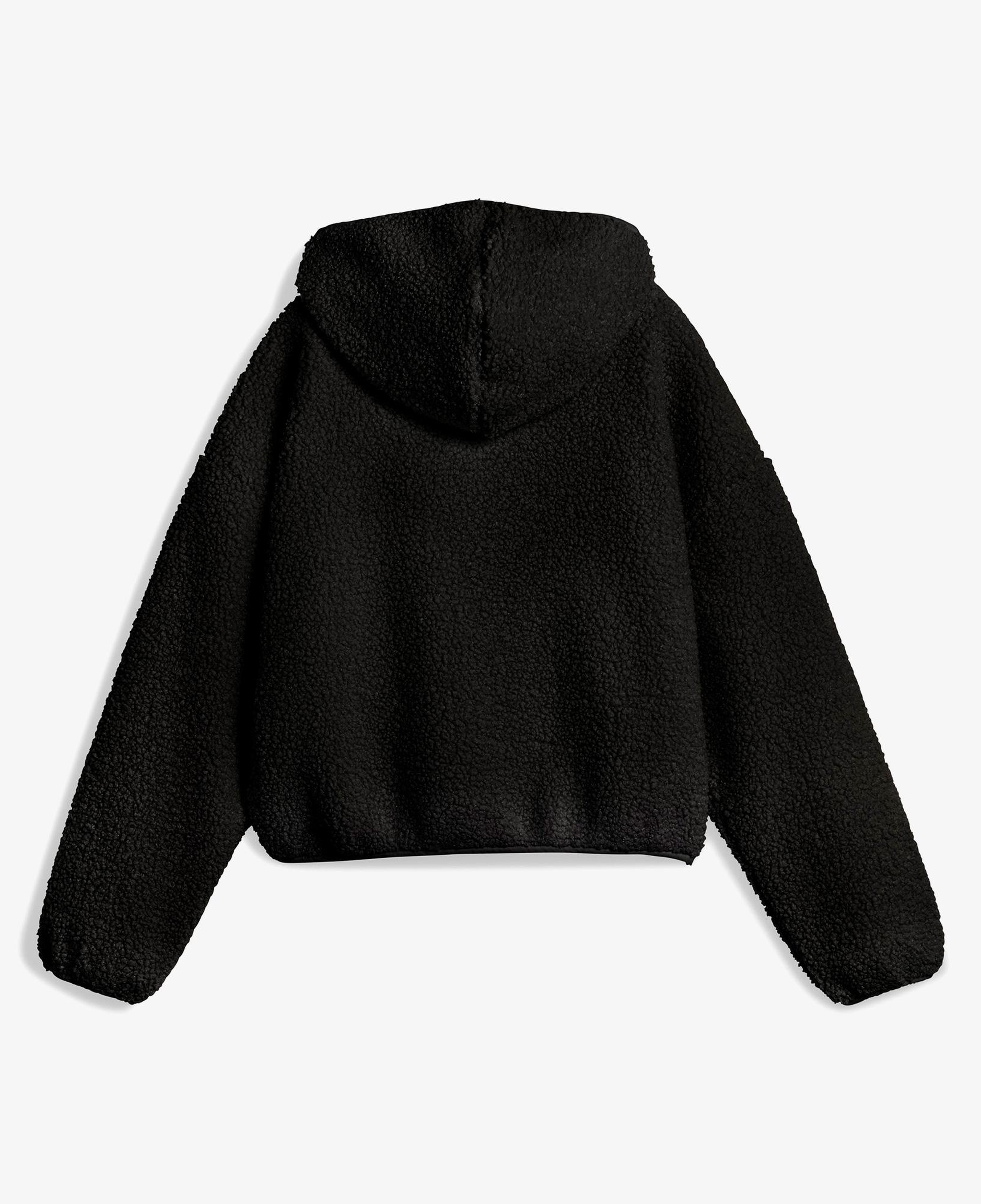 Puma Wardrobe Essential Polar FL  Kadın Siyah Sweatshirt