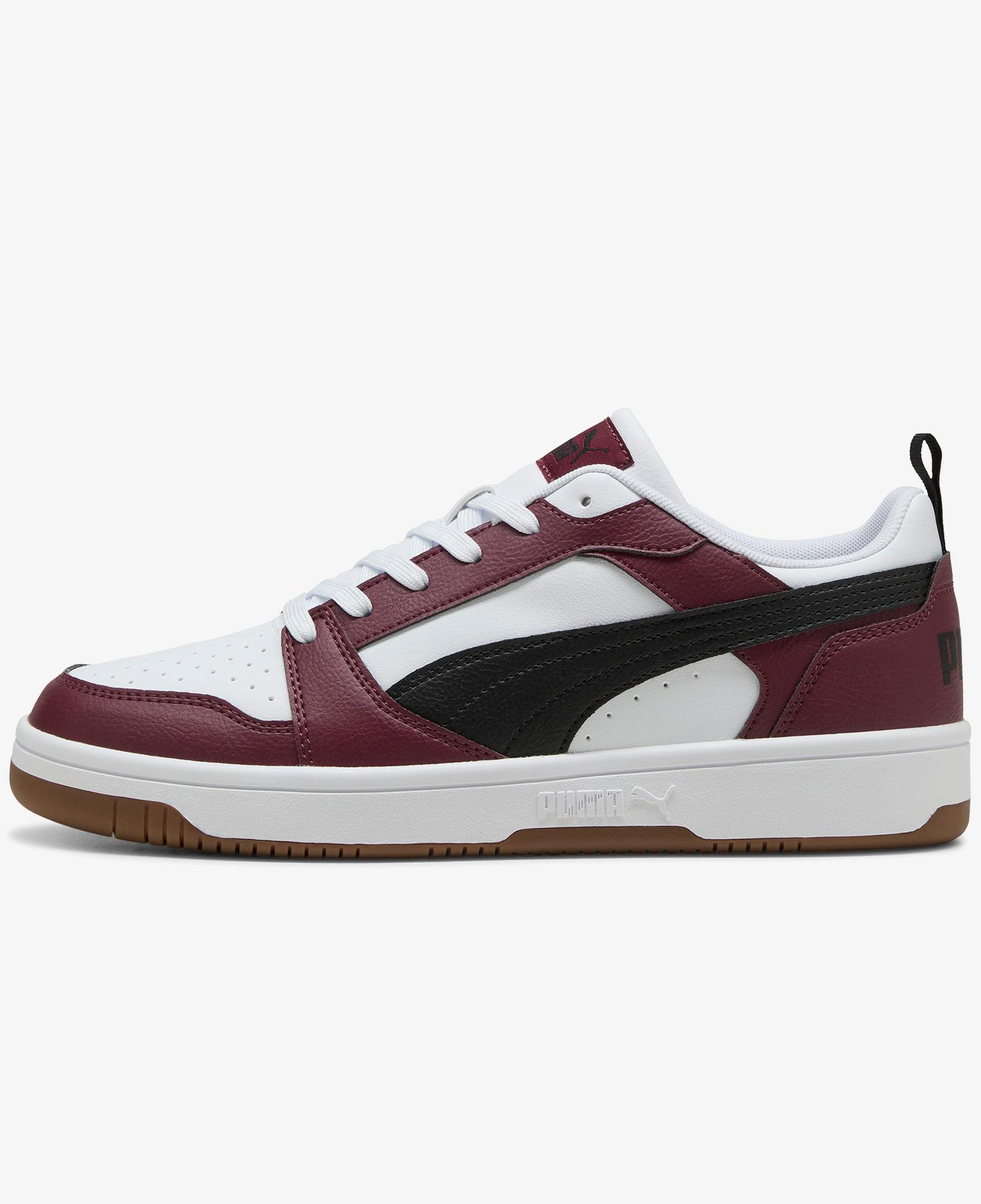 Puma Rebound v6 Low Unisex Bordo Spor Ayakkabı
