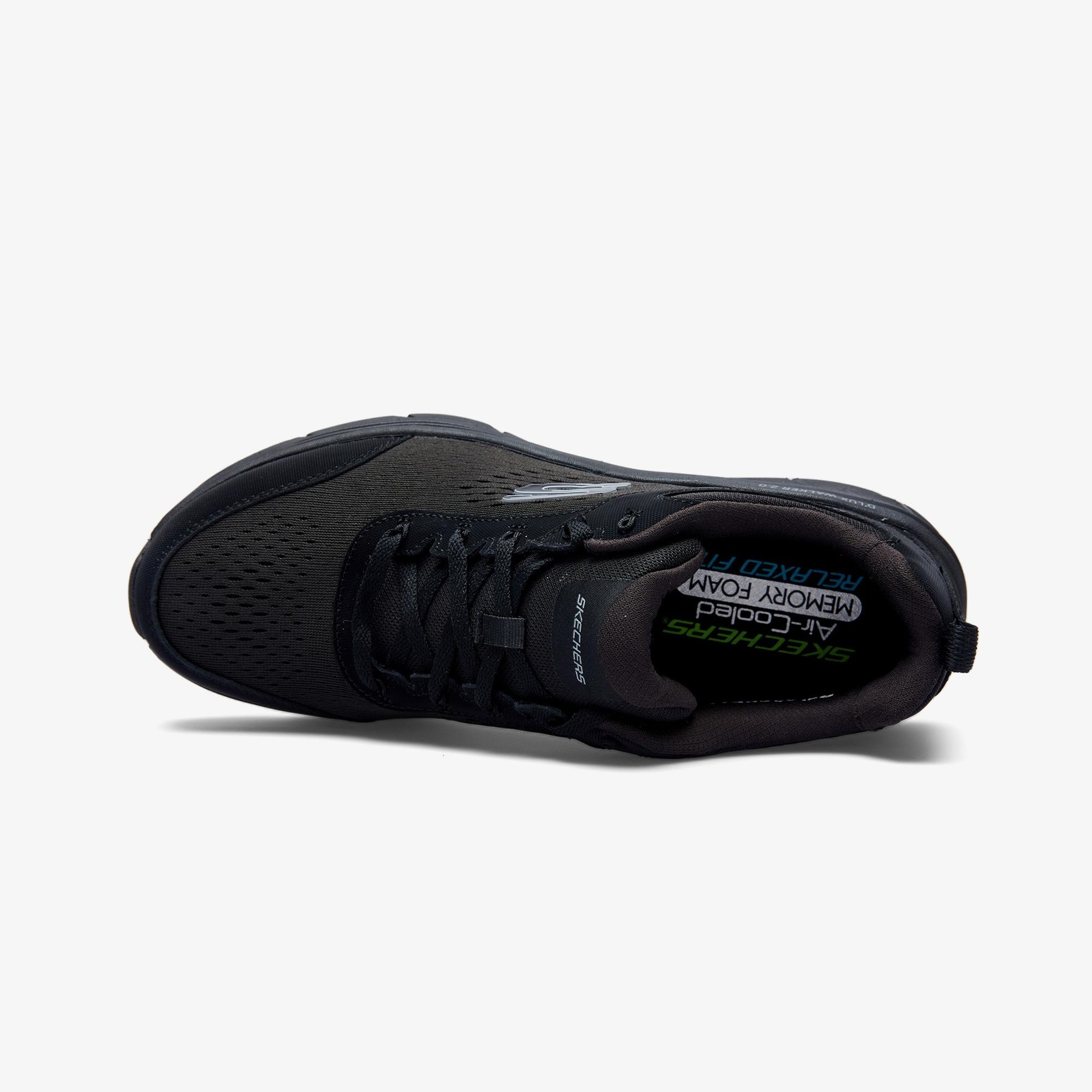 Skechers D'Lux Walker 2.0 Durven Erkek Siyah Yürüyüş Ayakkabısı