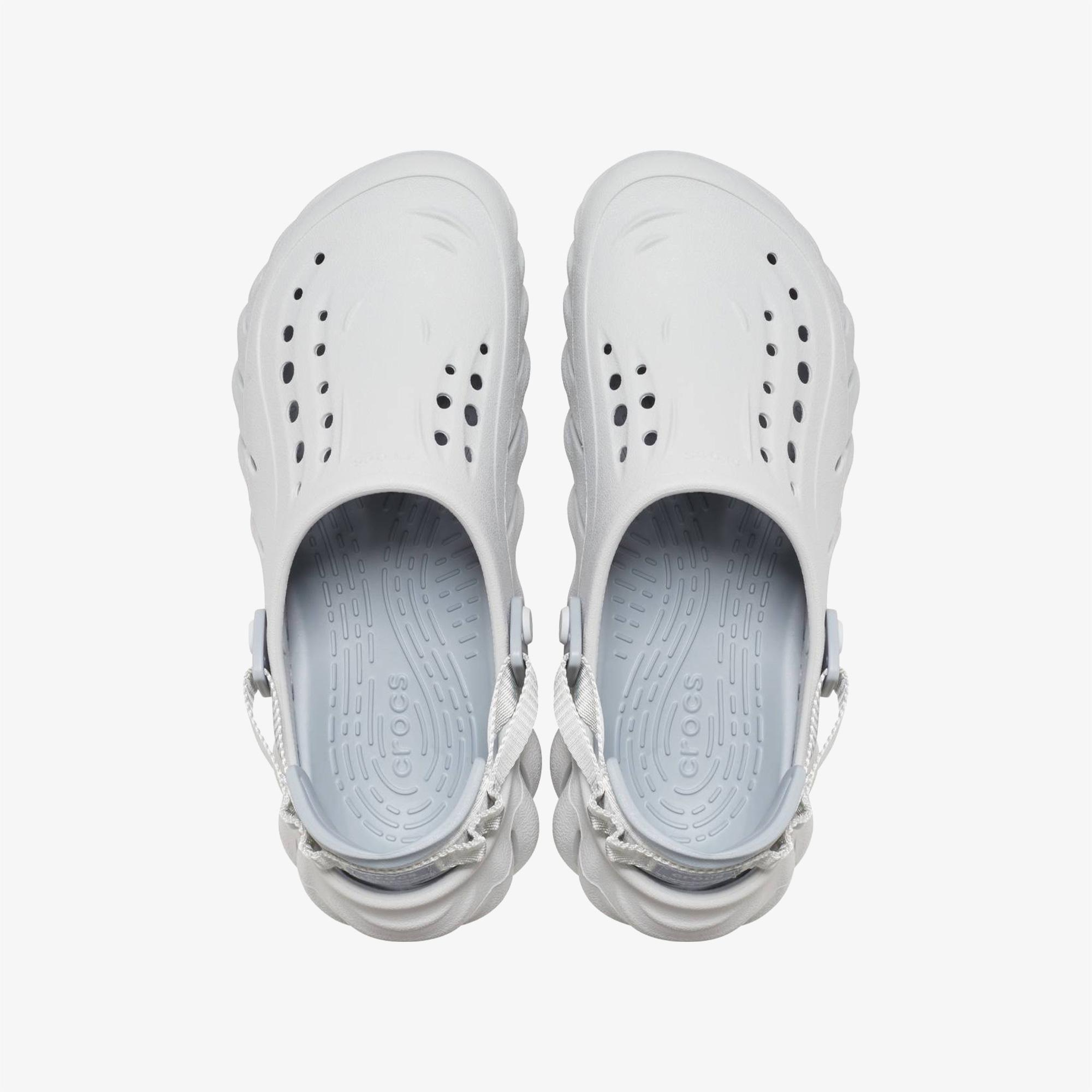 Crocs Echo Clog Unisex Gri Terlik