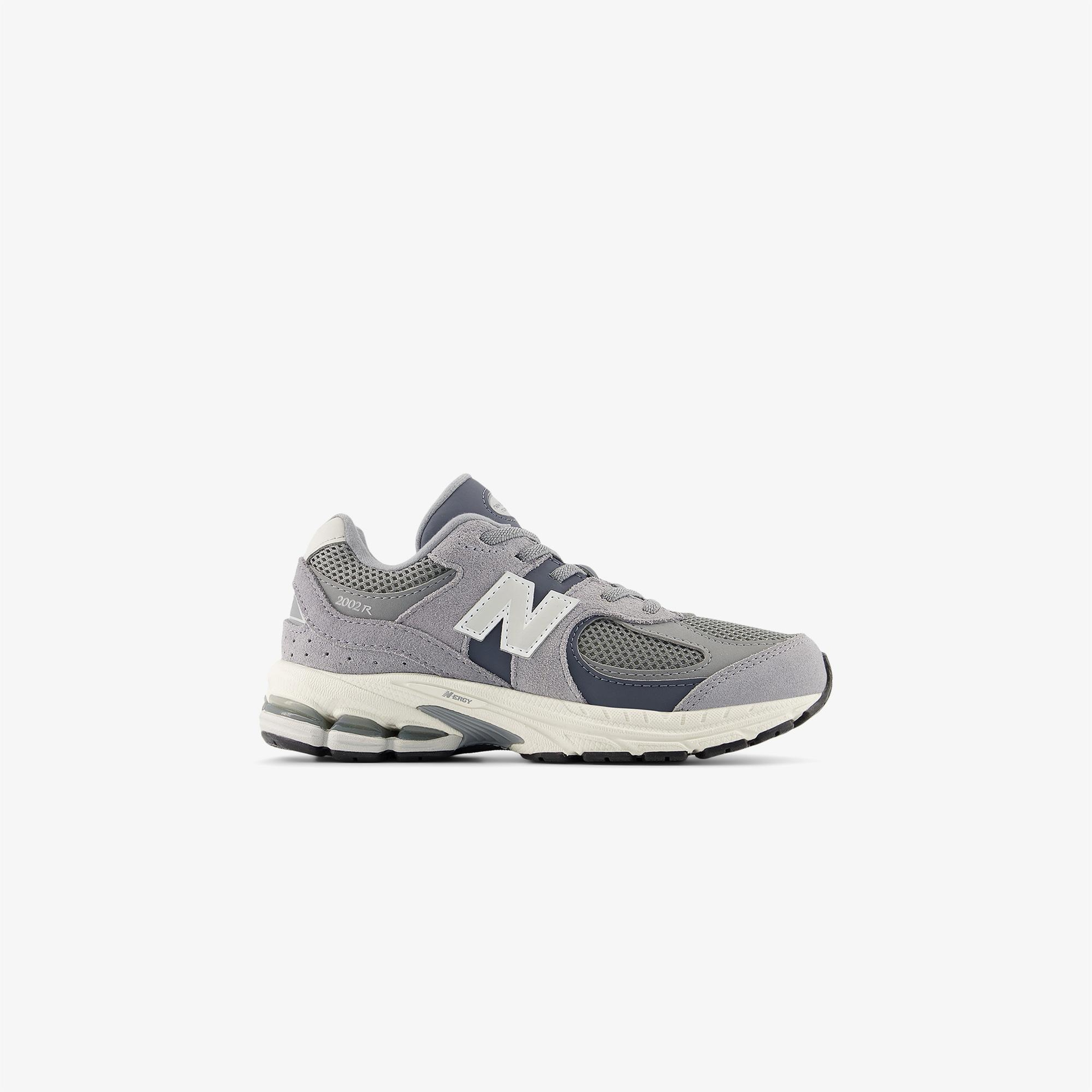 New Balance 2002 Lifestyle Çocuk Gri Spor Ayakkabı