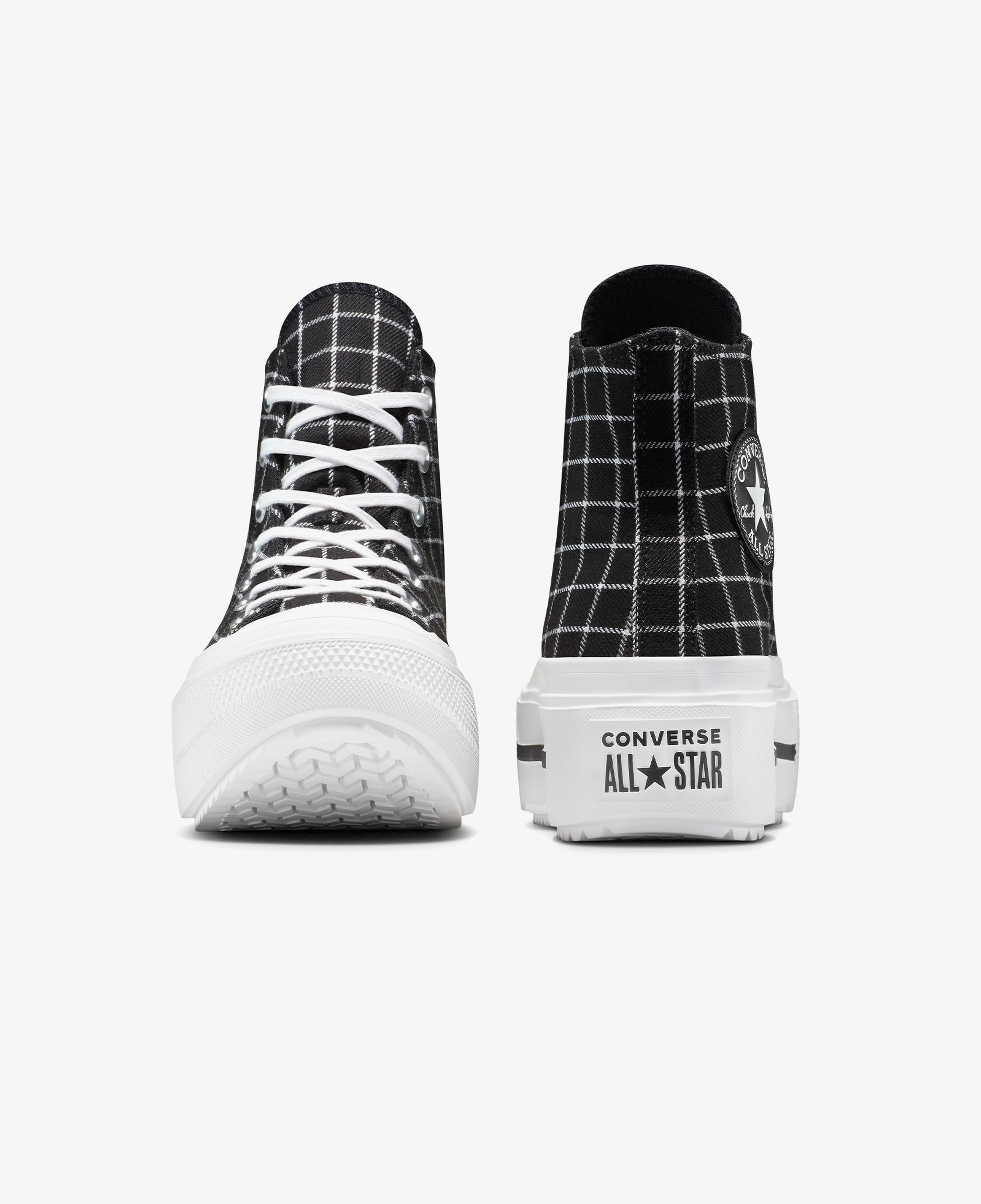 Converse Chuck Taylor All Star Lift Double Stack Platform Kadın Siyah Sneaker