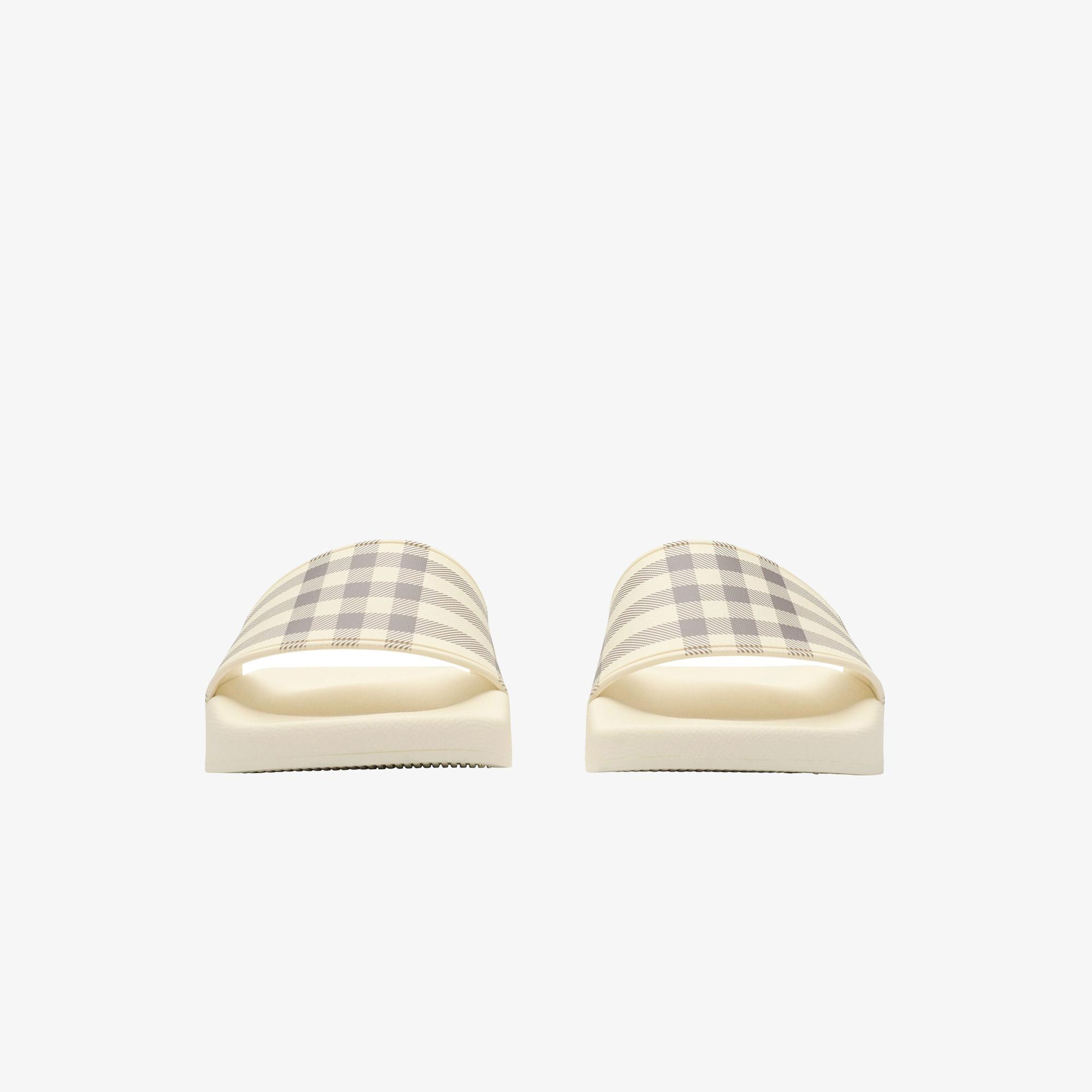 Burberry Furley Check Kadın Bej Terlik