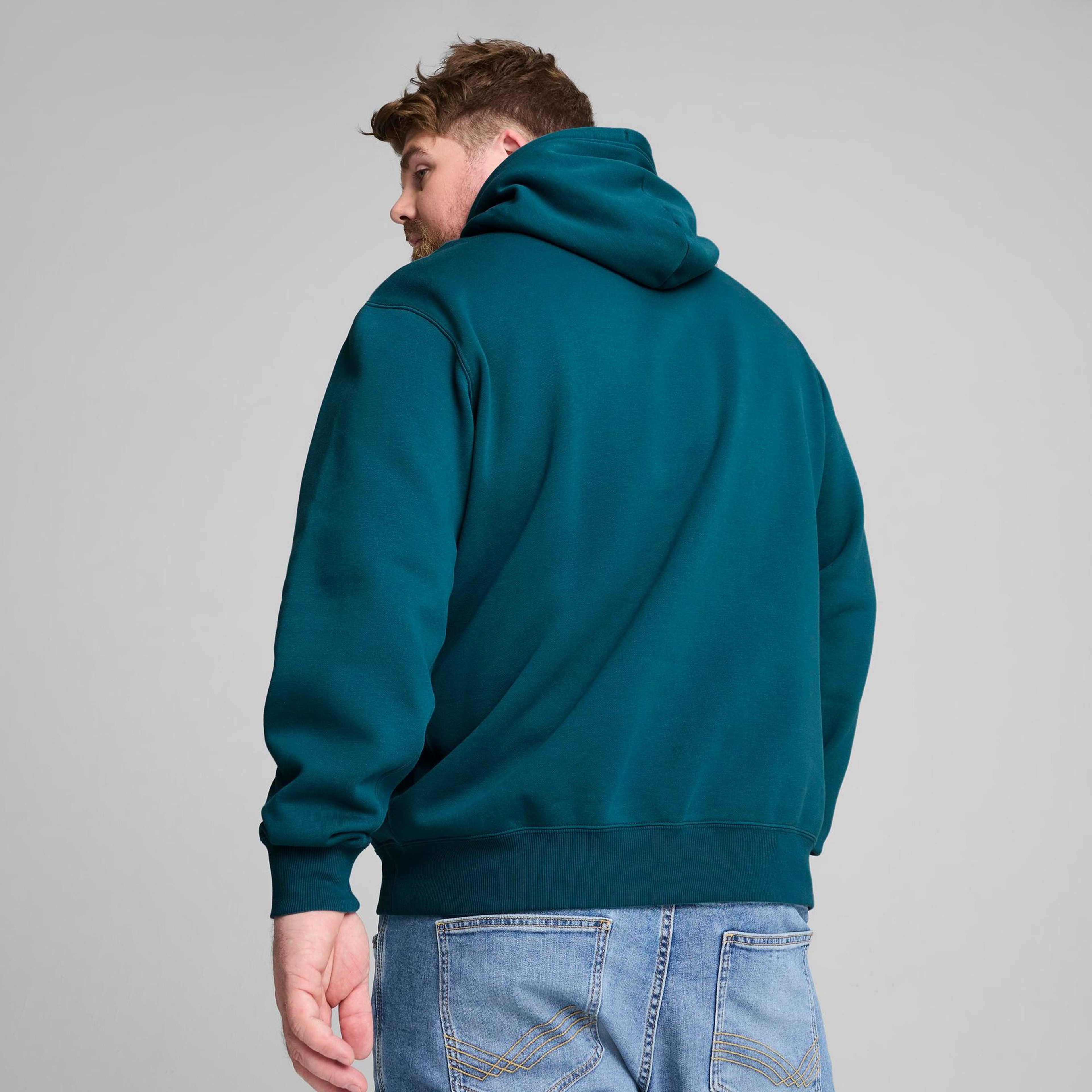 Puma Classics Erkek Yeşil Sweatshirt