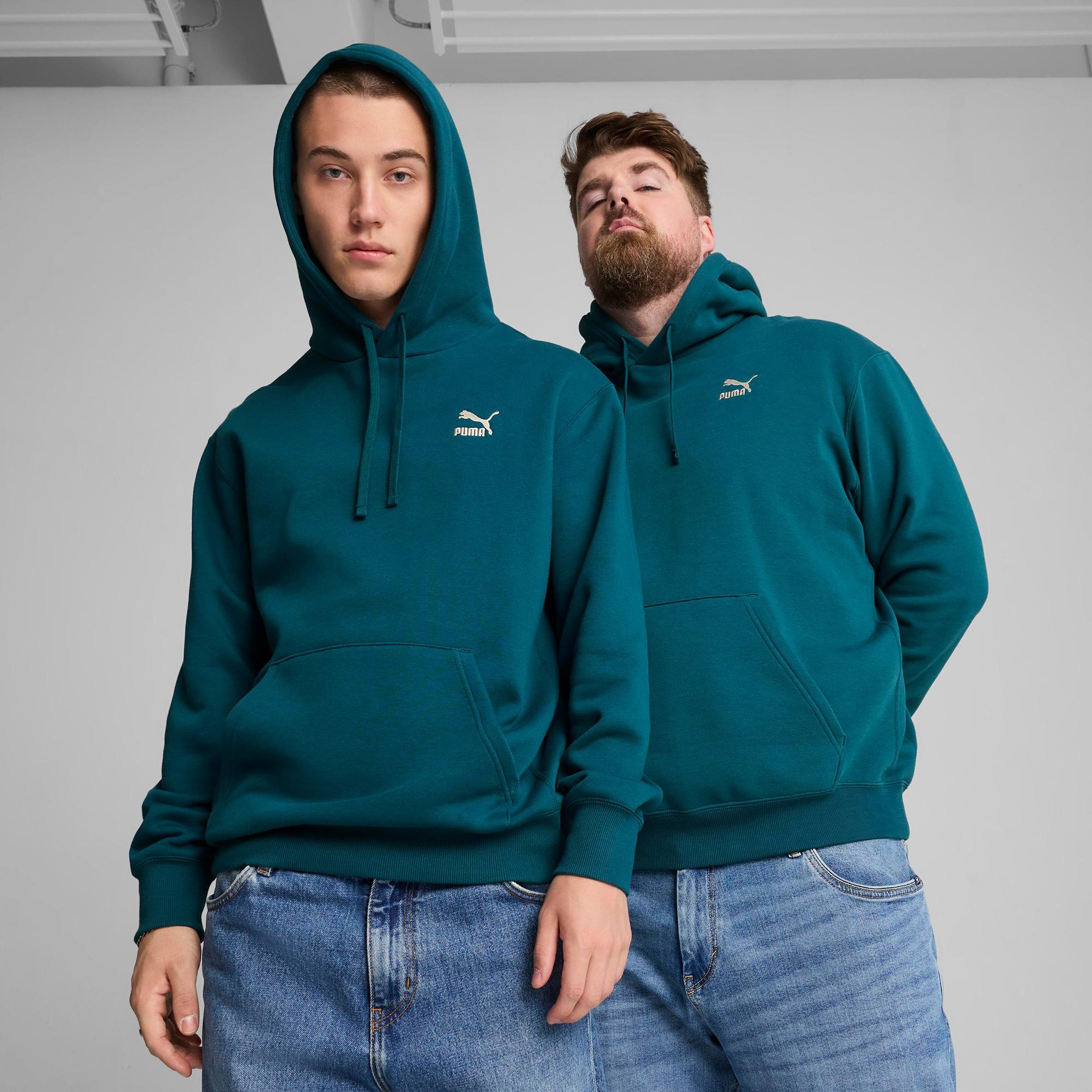 Puma Classics Erkek Yeşil Sweatshirt