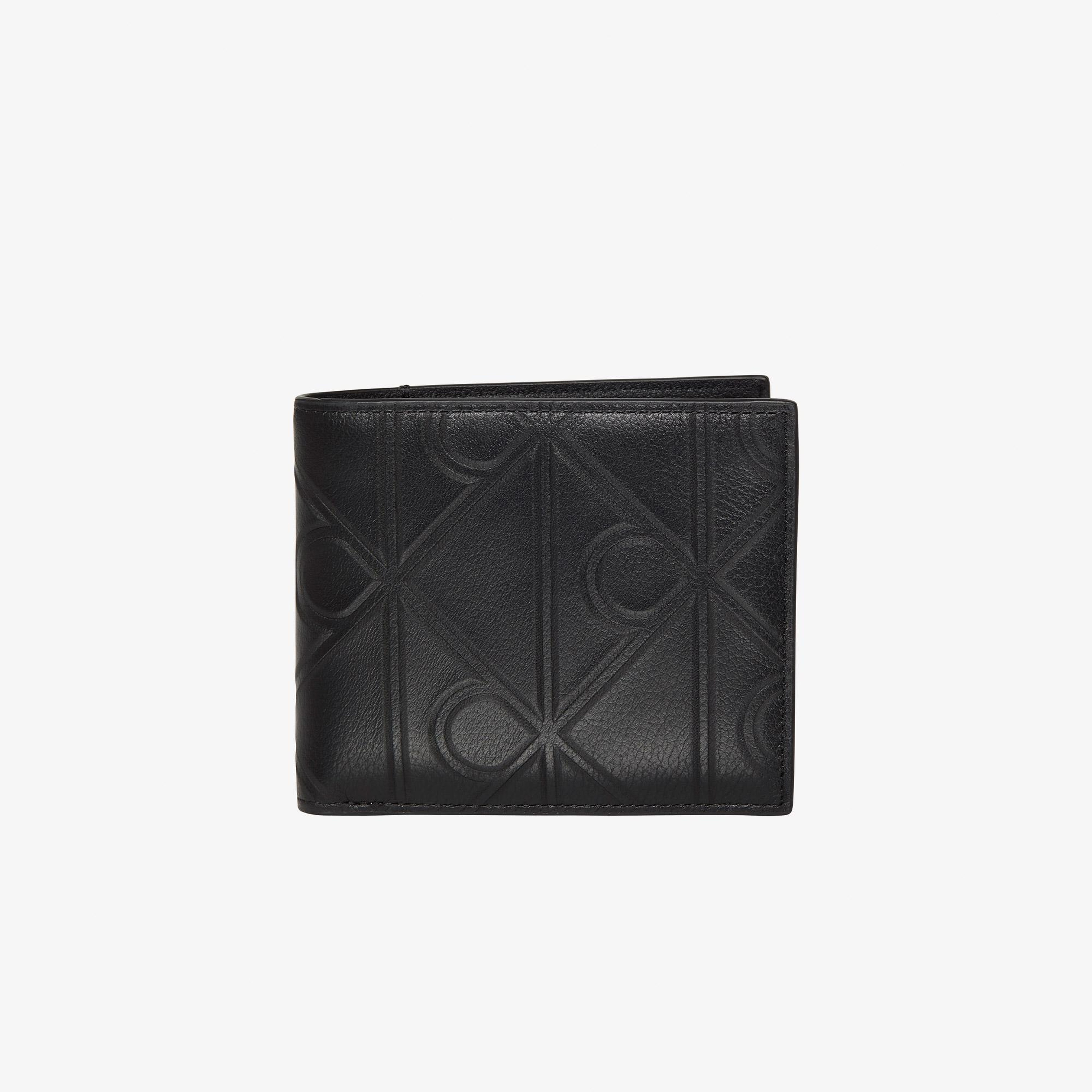 Calvin Klein Xl Emblem Emboss Billfold Erkek Siyah Cüzdan