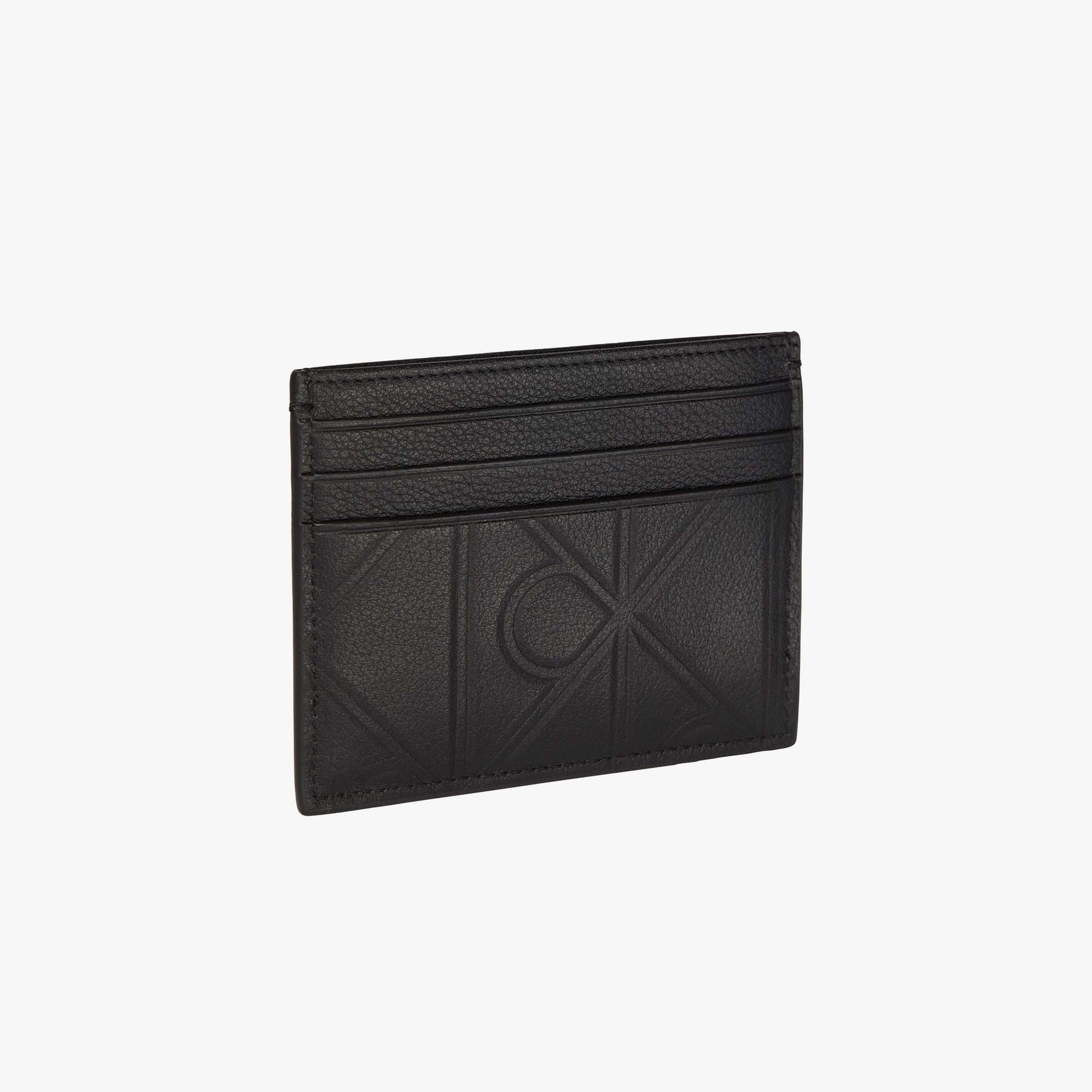 Calvin Klein Xl Emblem Emboss Erkek Siyah Kartlık