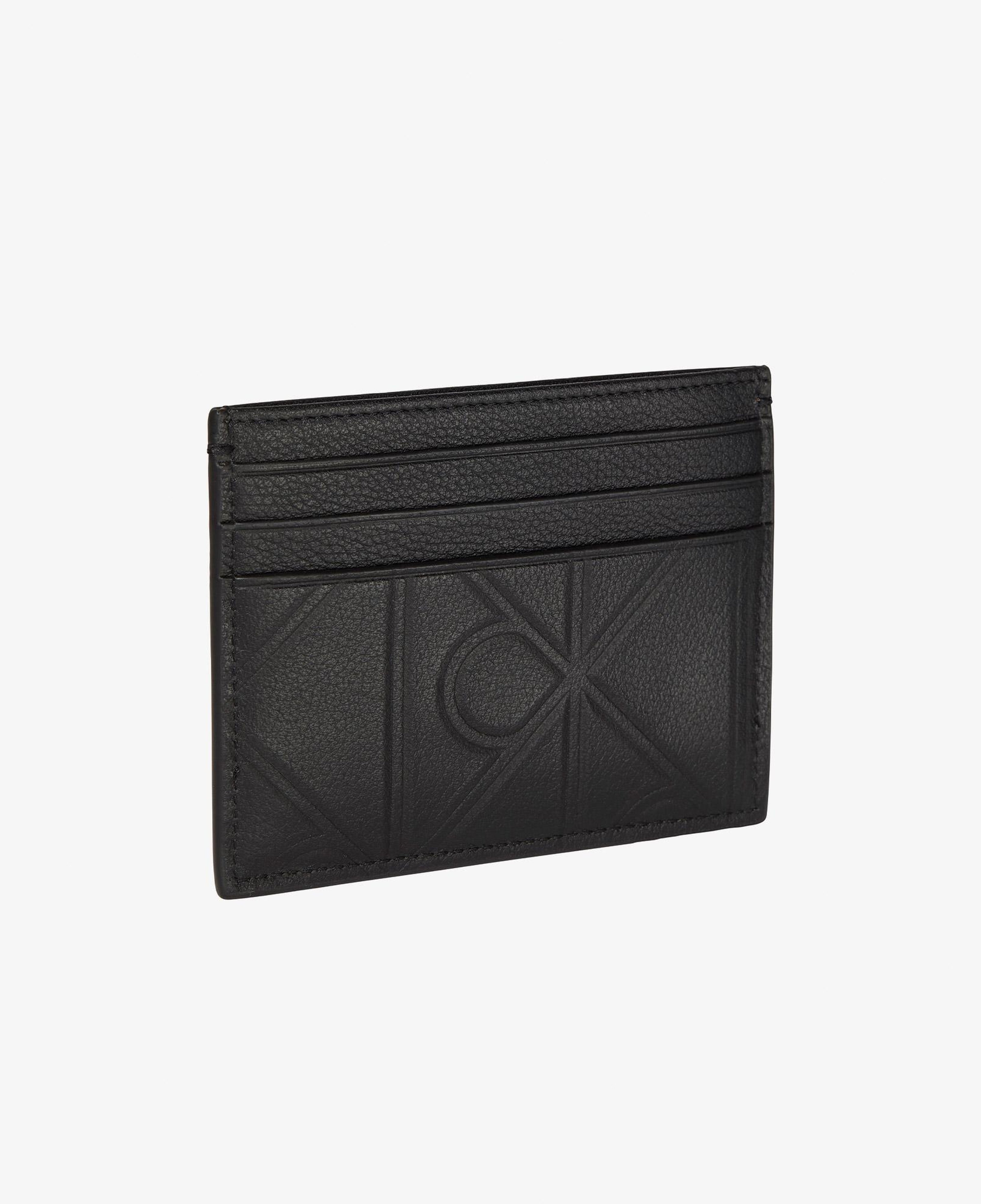 Calvin Klein Xl Emblem Emboss Erkek Siyah Kartlık