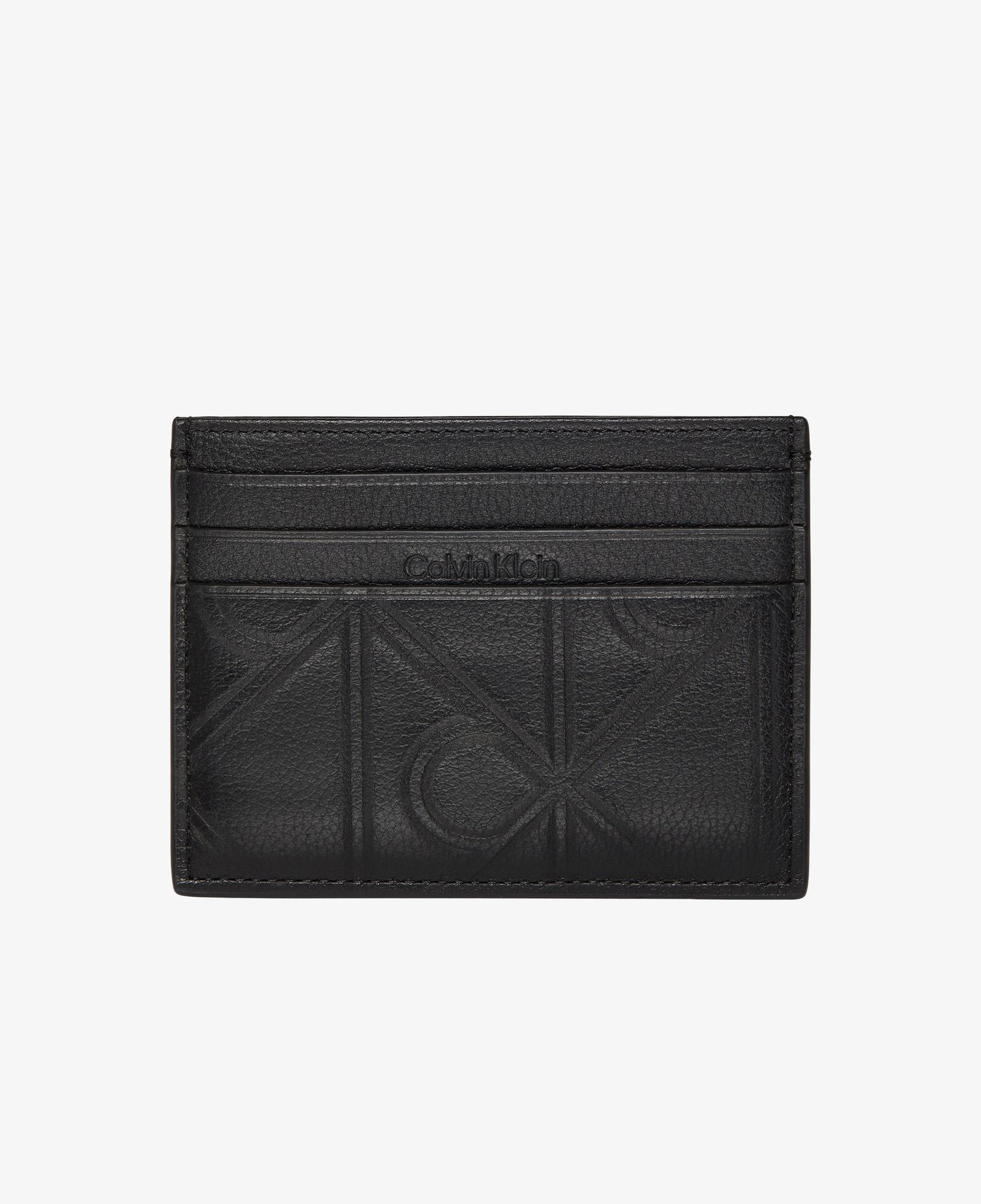 Calvin Klein Xl Emblem Emboss Erkek Siyah Kartlık