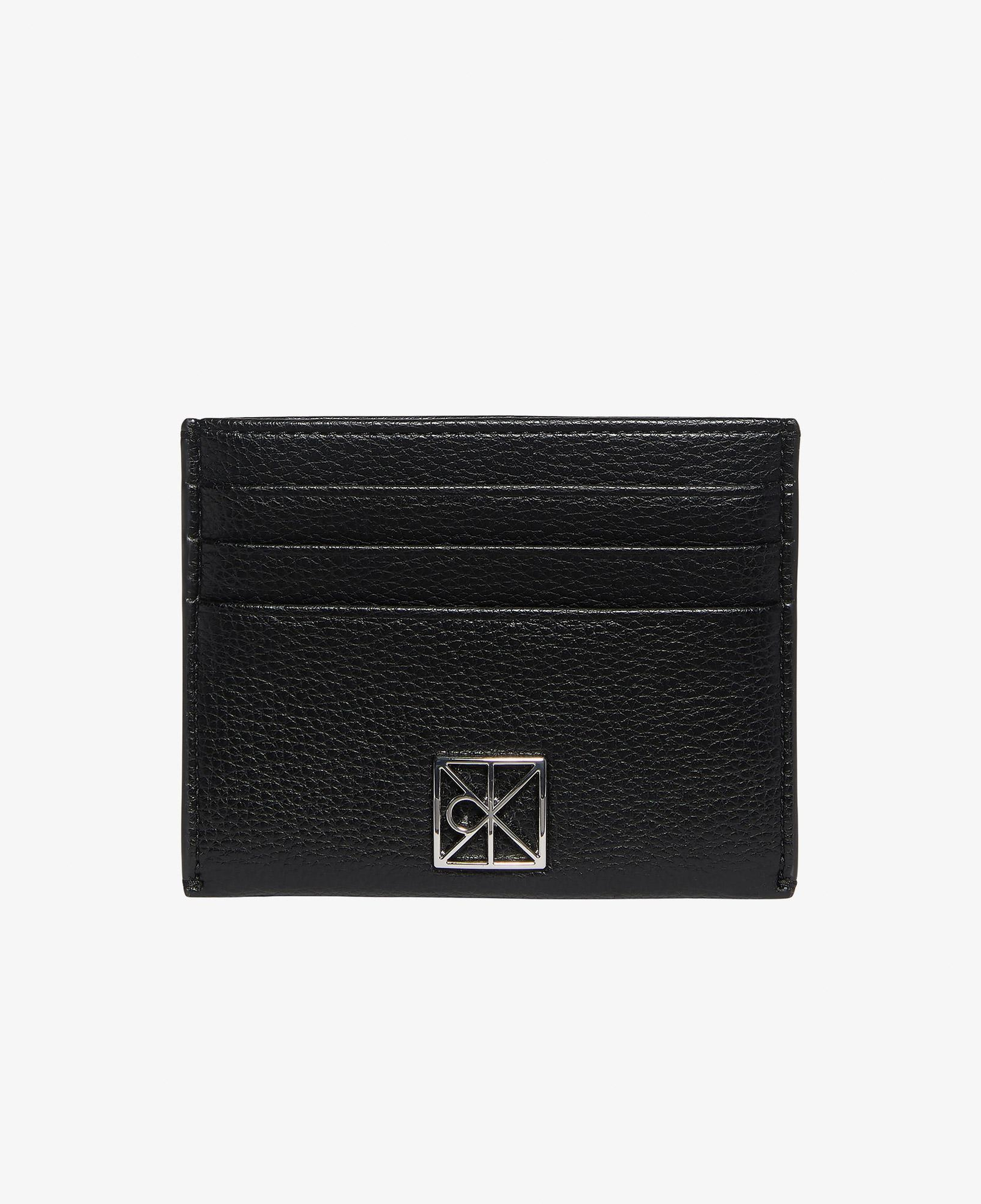 Calvin Klein Emblem Pebble Kadın Siyah Kartlık