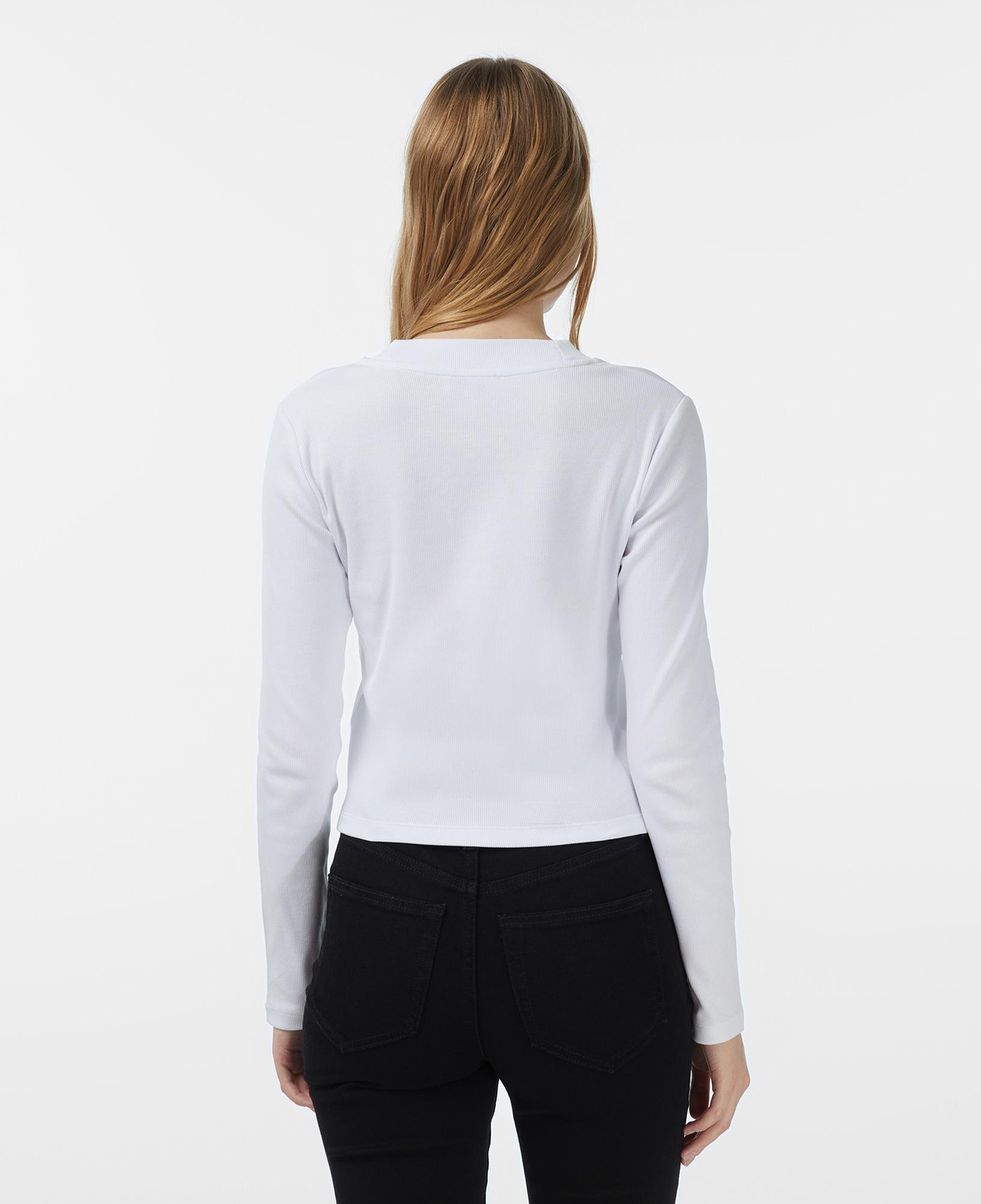 Calvin Klein Monologo Baby Kadın Beyaz T-Shirt