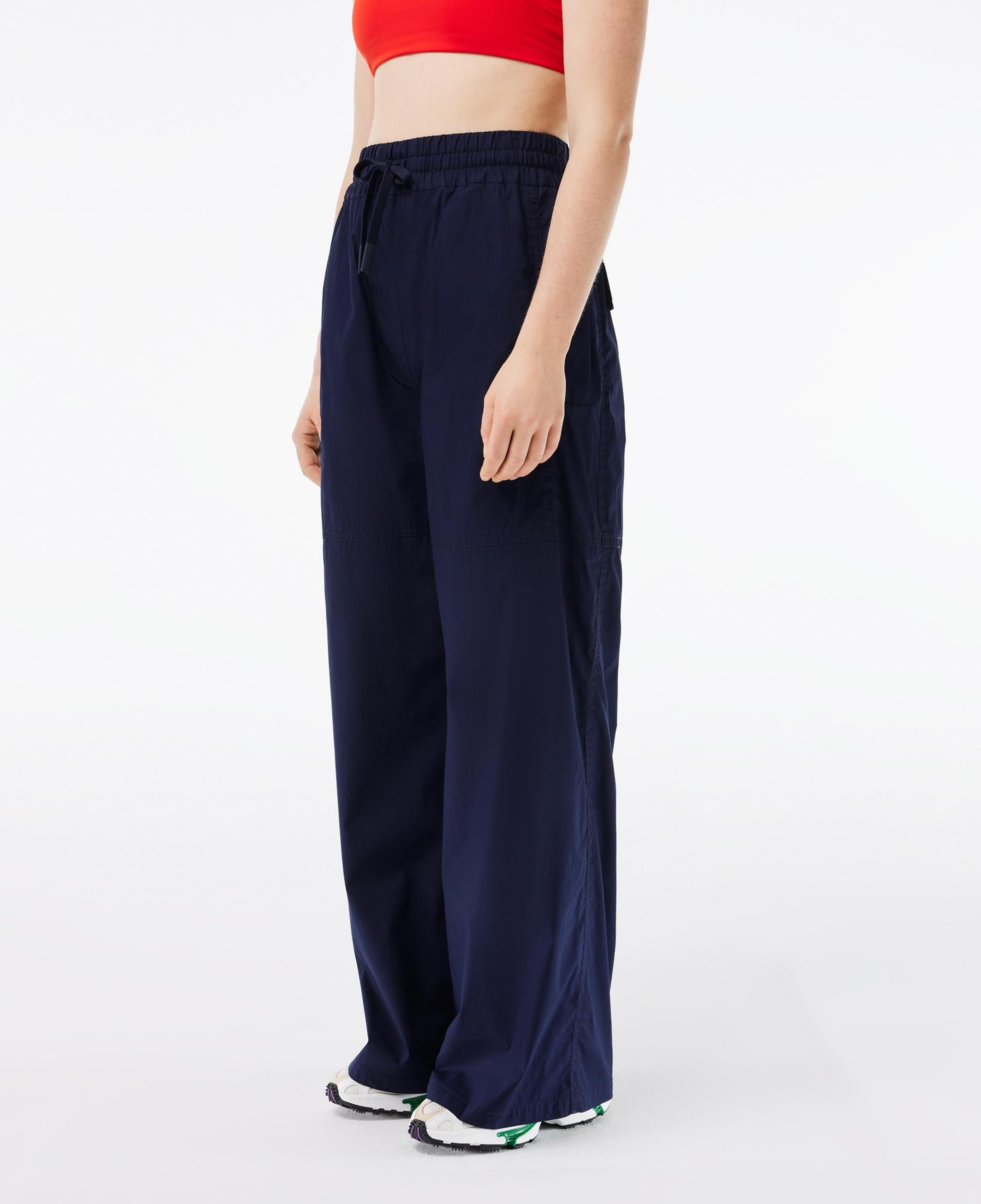 Kadın Relaxed Fit Lacivert Pantolon