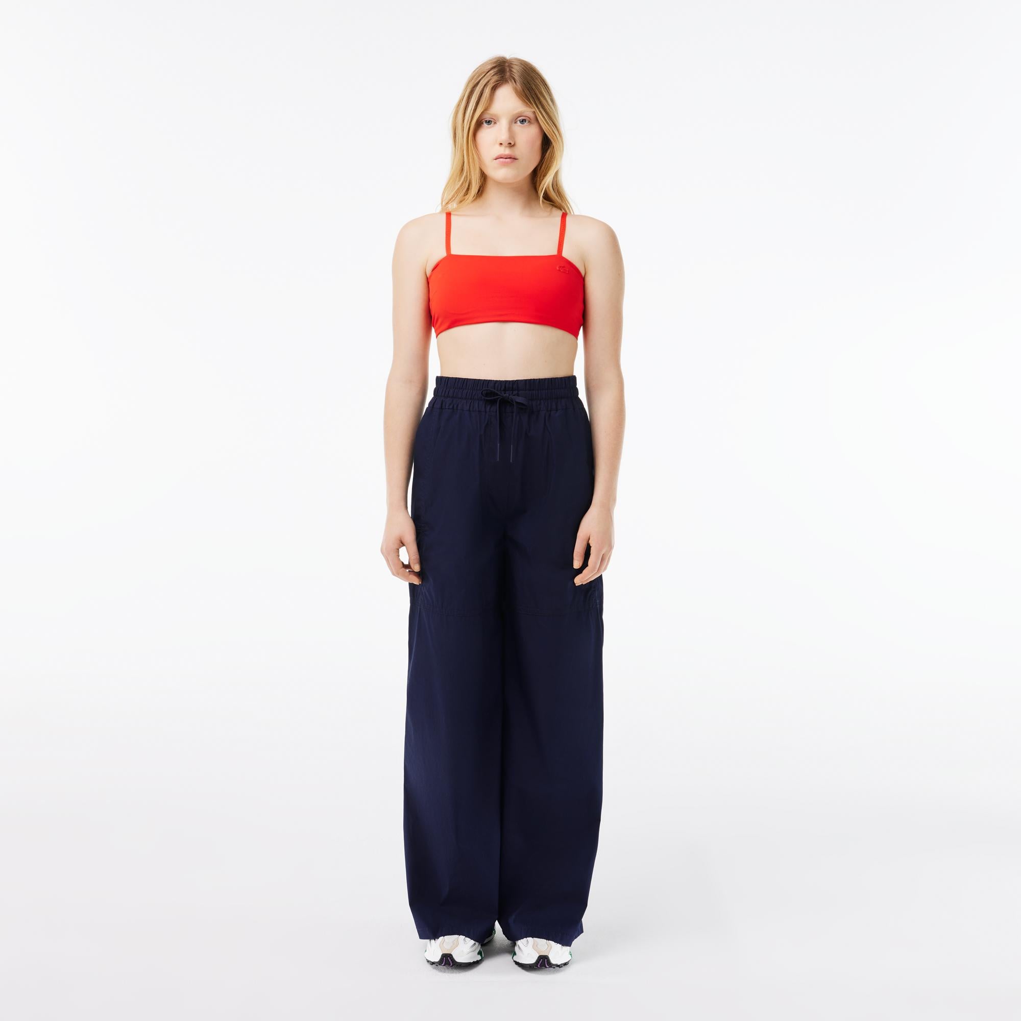 Kadın Relaxed Fit Lacivert Pantolon
