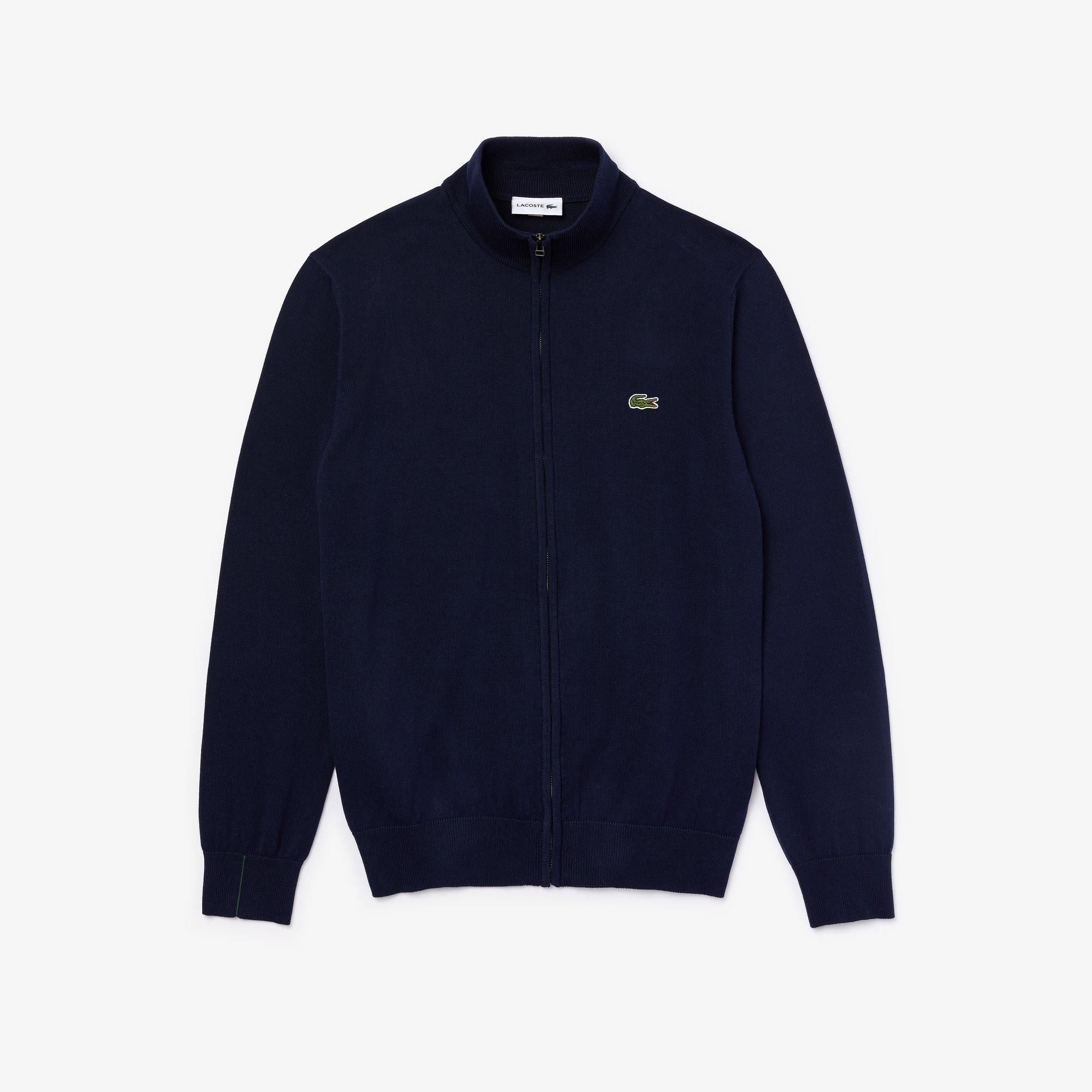 Lacoste Erkek Regular Fit Fermuarlı Lacivert Hırka