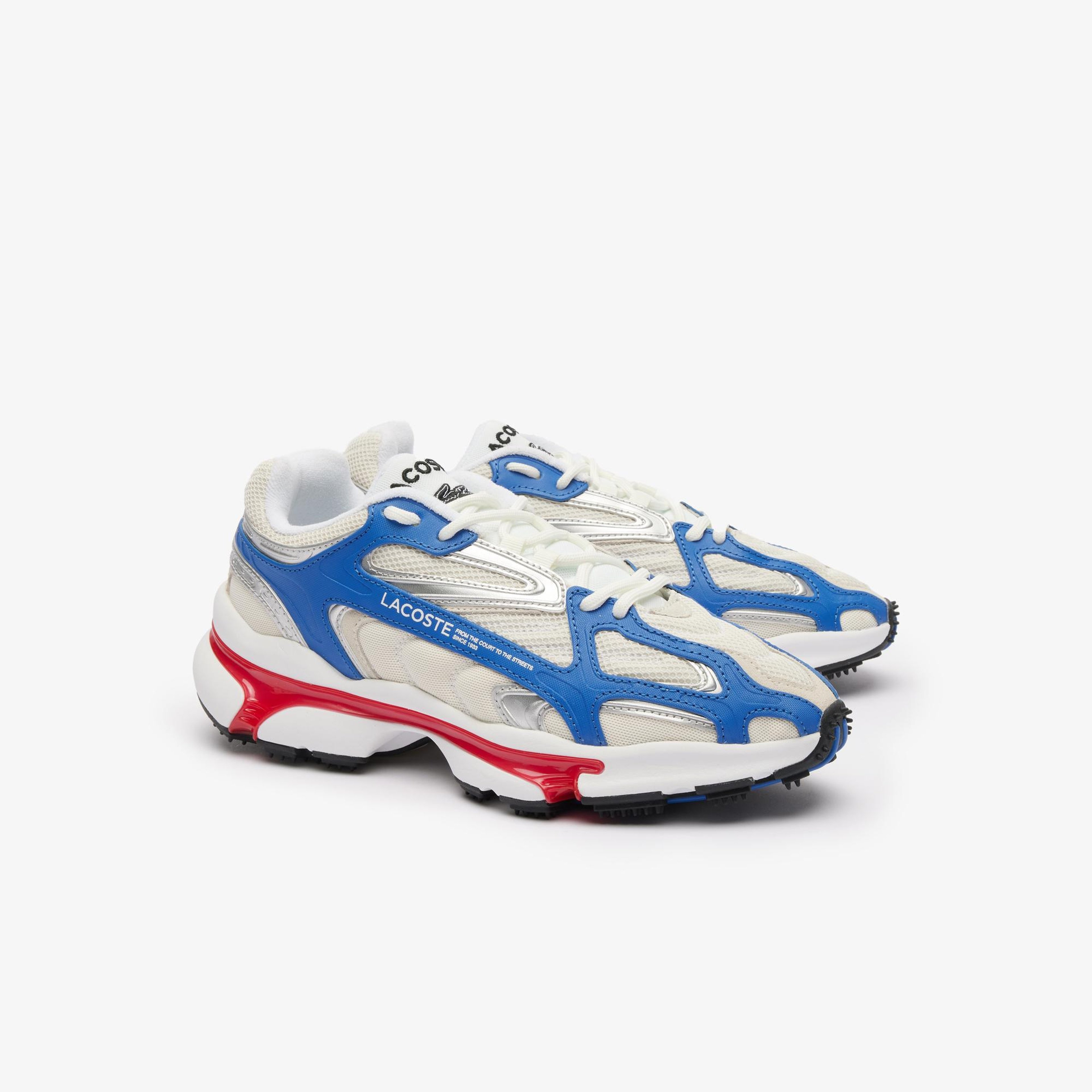 Lacoste SPORT L003 2K24 Erkek Beyaz/Mavi Sneaker