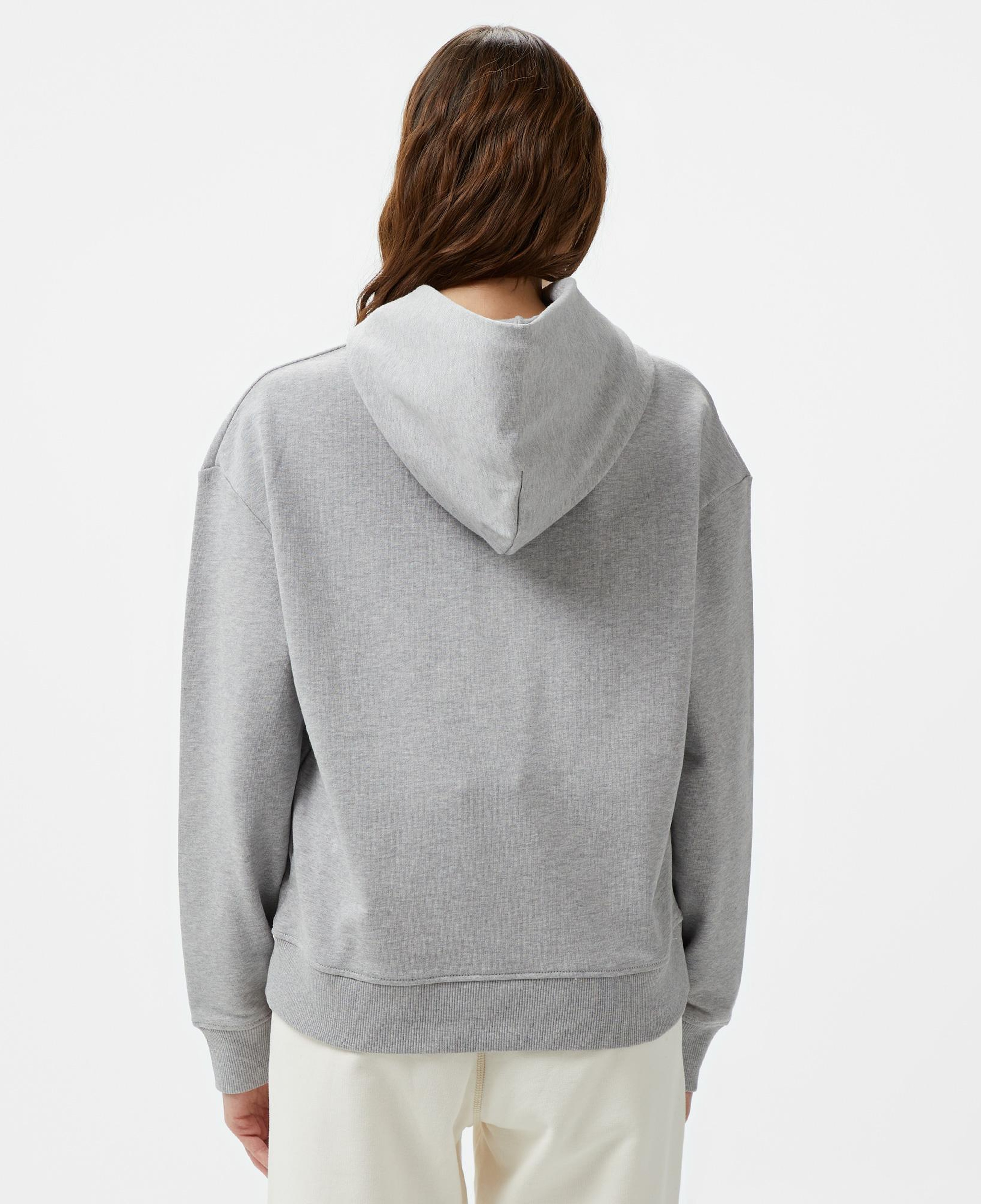 Calvin Klein Hero Logo Kadın Gri Hoodie