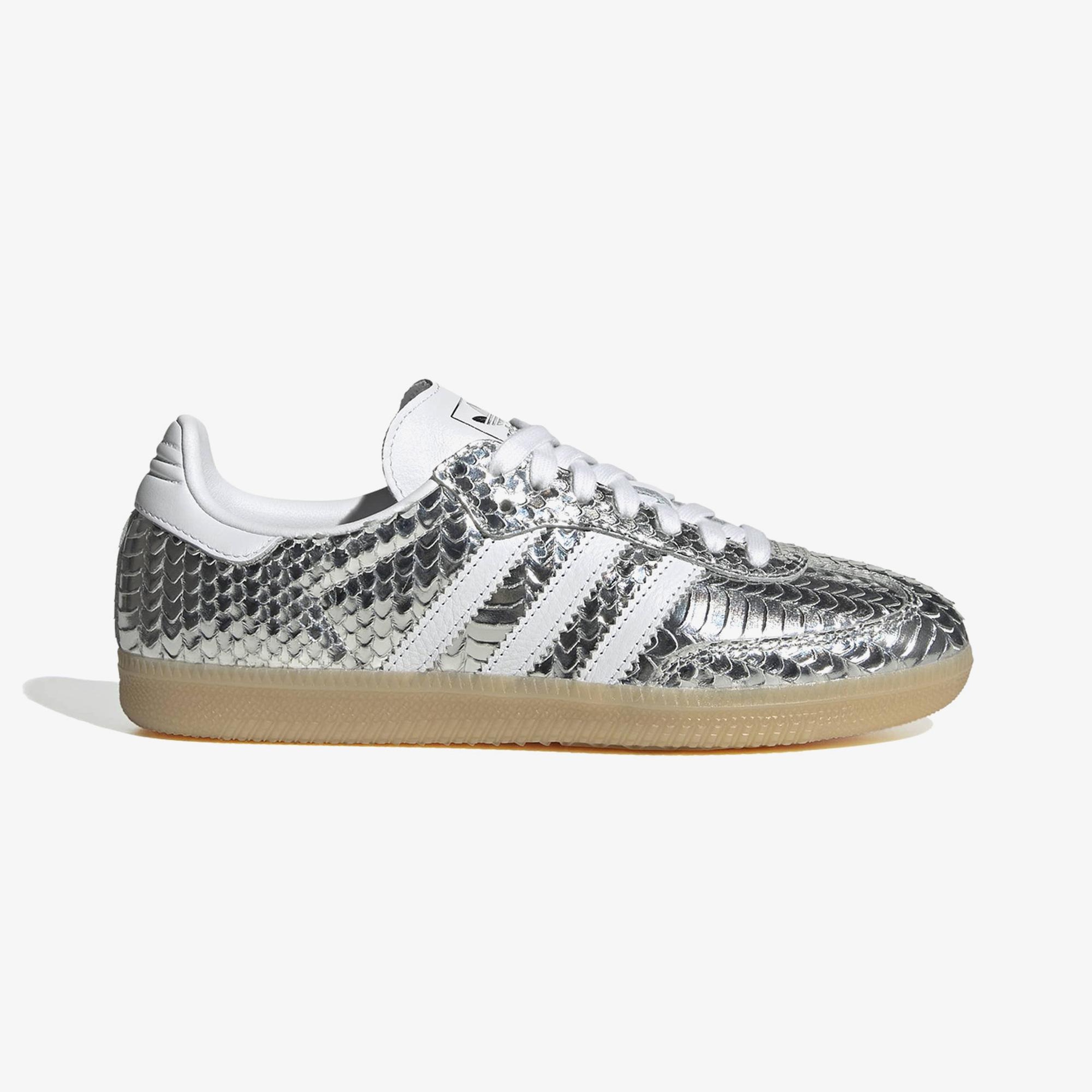 adidas Samba Og Kadın Gümüş Spor Ayakkabı