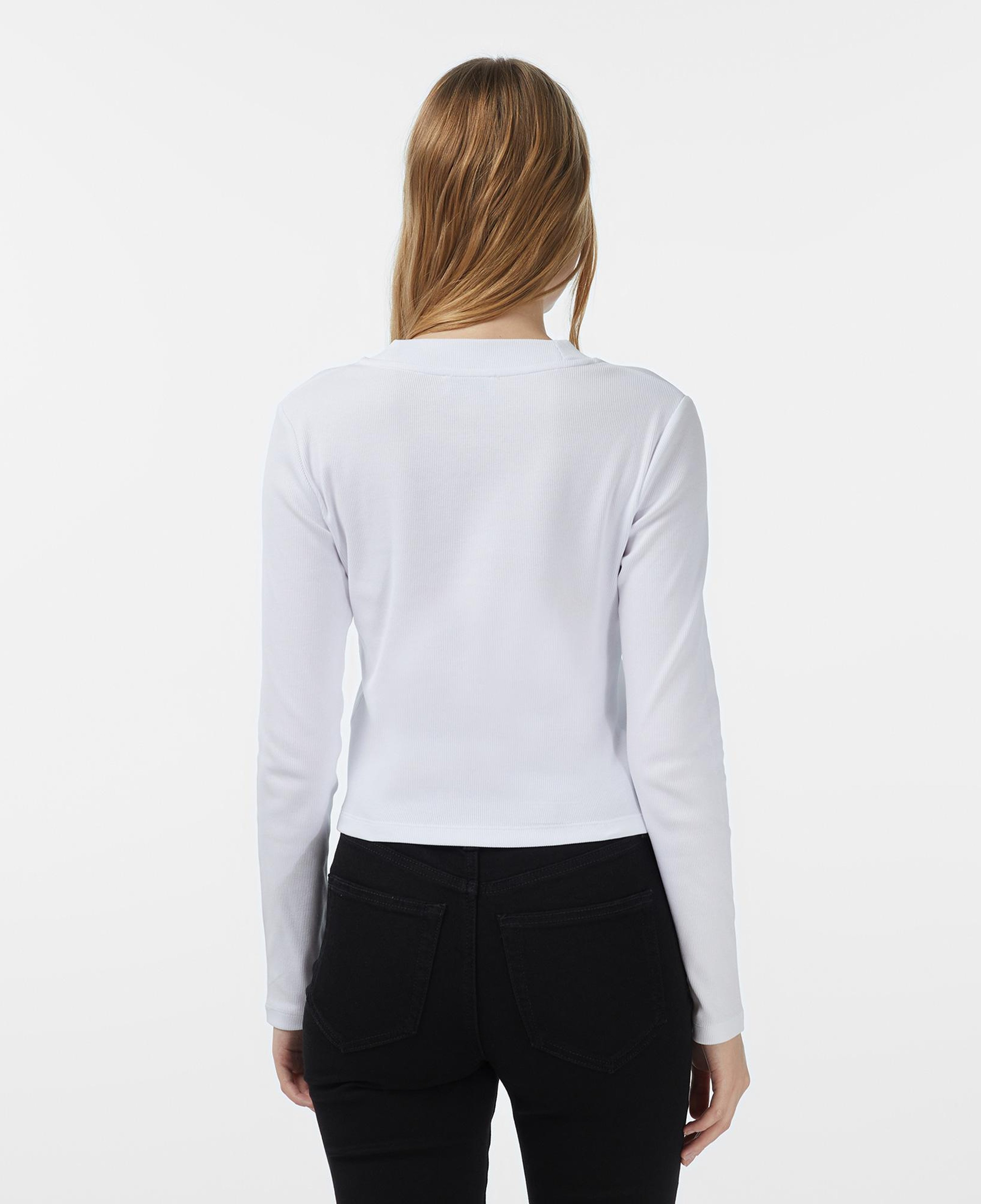 Calvin Klein Monologo Baby Kadın Beyaz T-Shirt