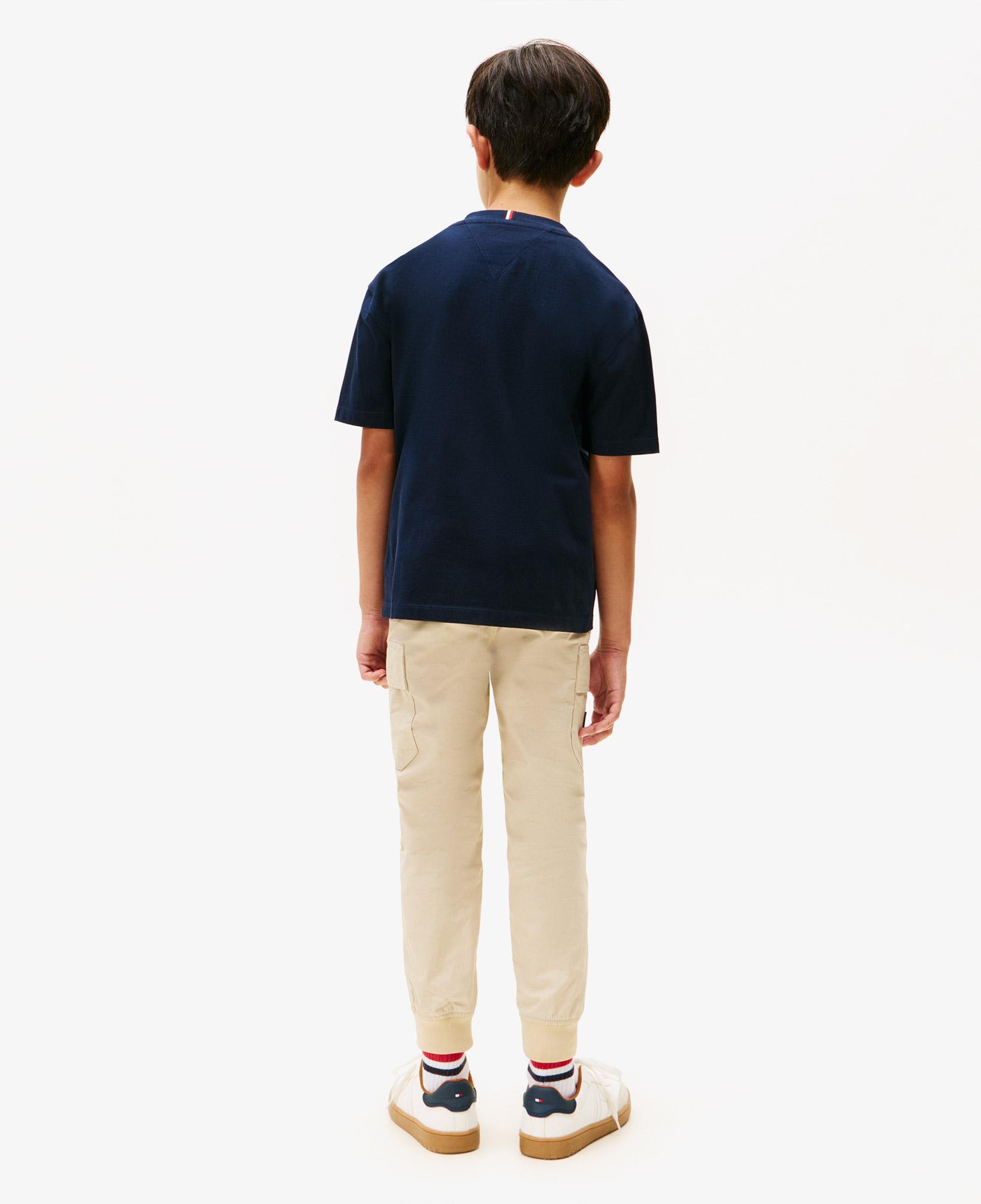 Tommy Hilfiger Flag Archive Çocuk Lacivert T-Shirt