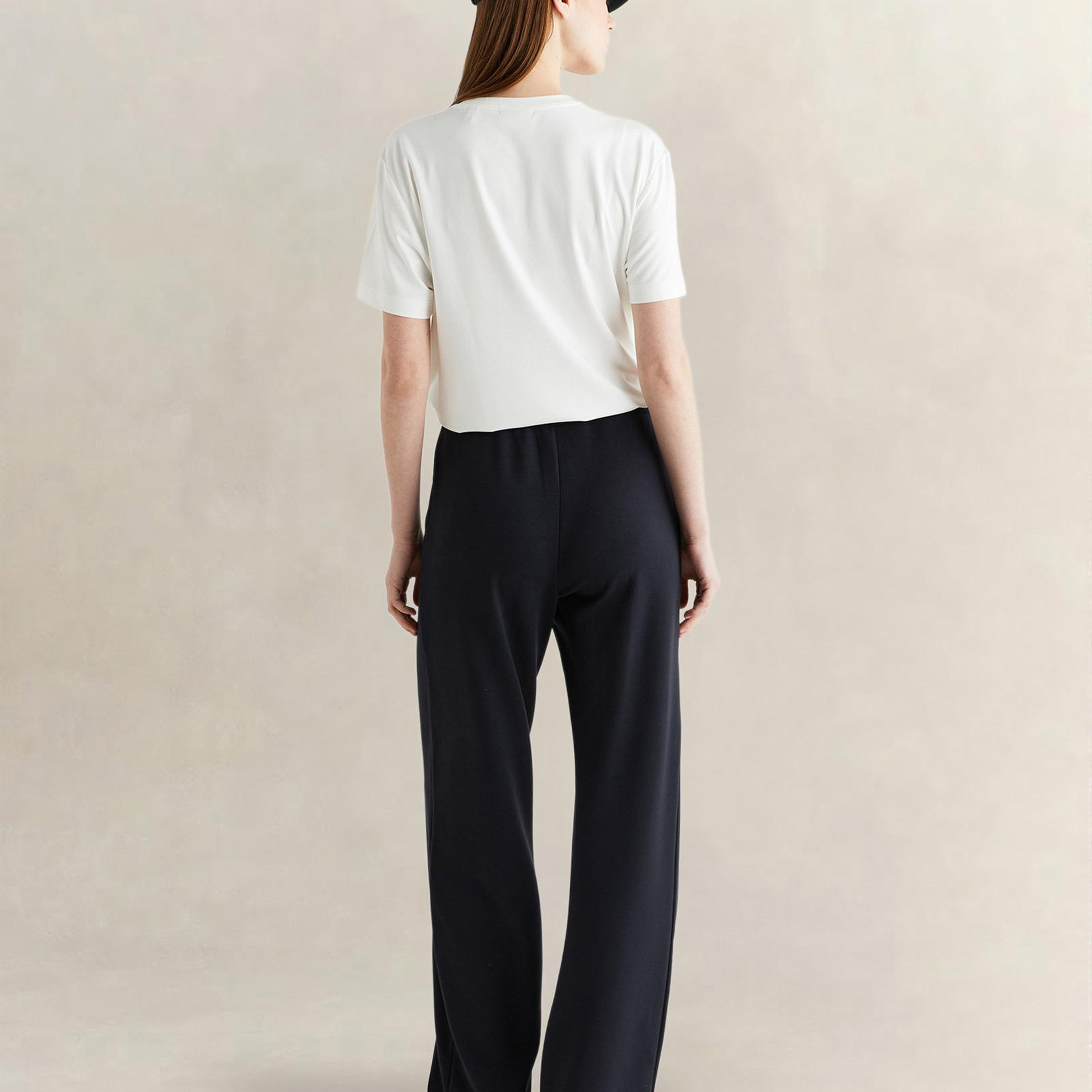GANT Kadın Siyah Relaxed Fit Eşofman Altı
