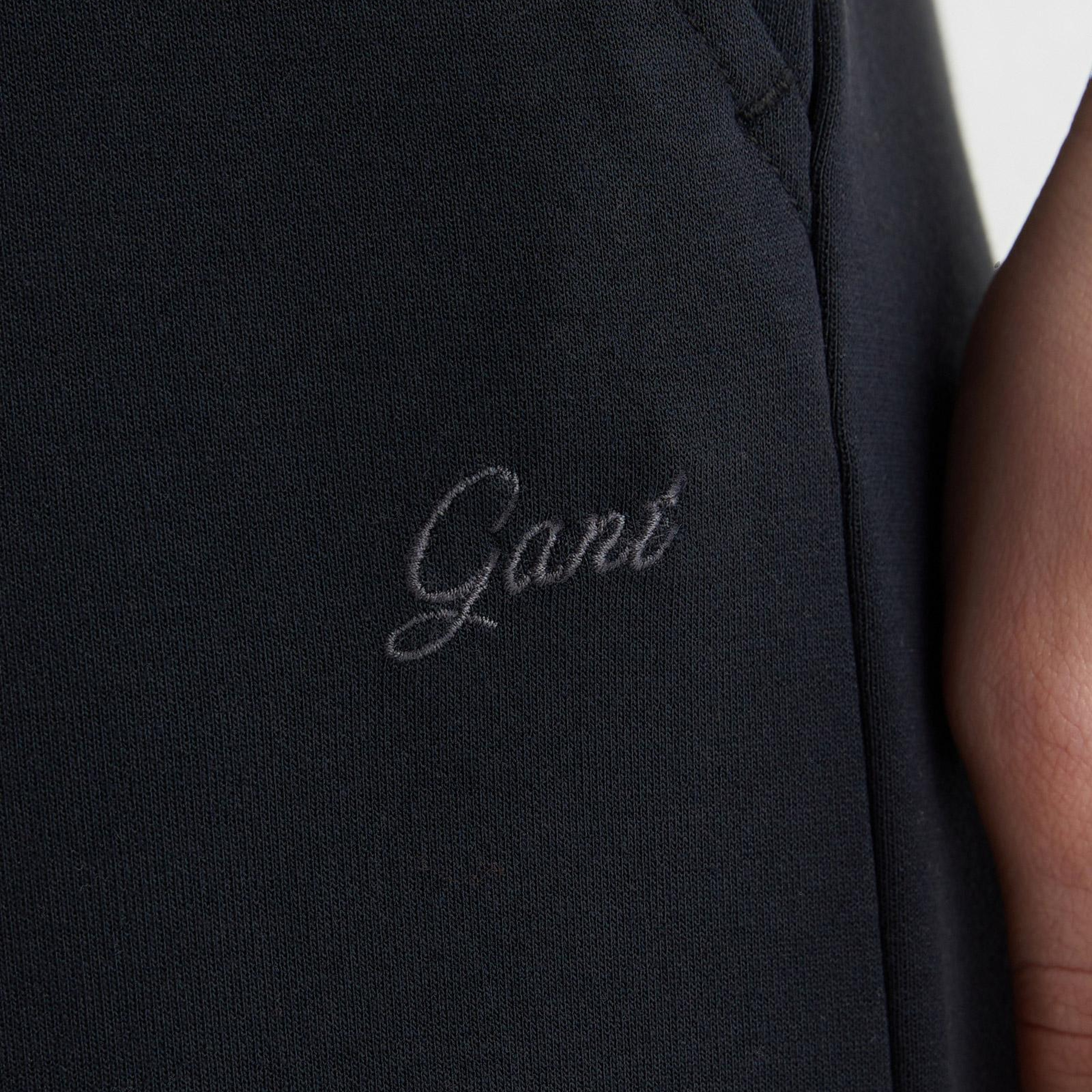 GANT Kadın Siyah Relaxed Fit Eşofman Altı