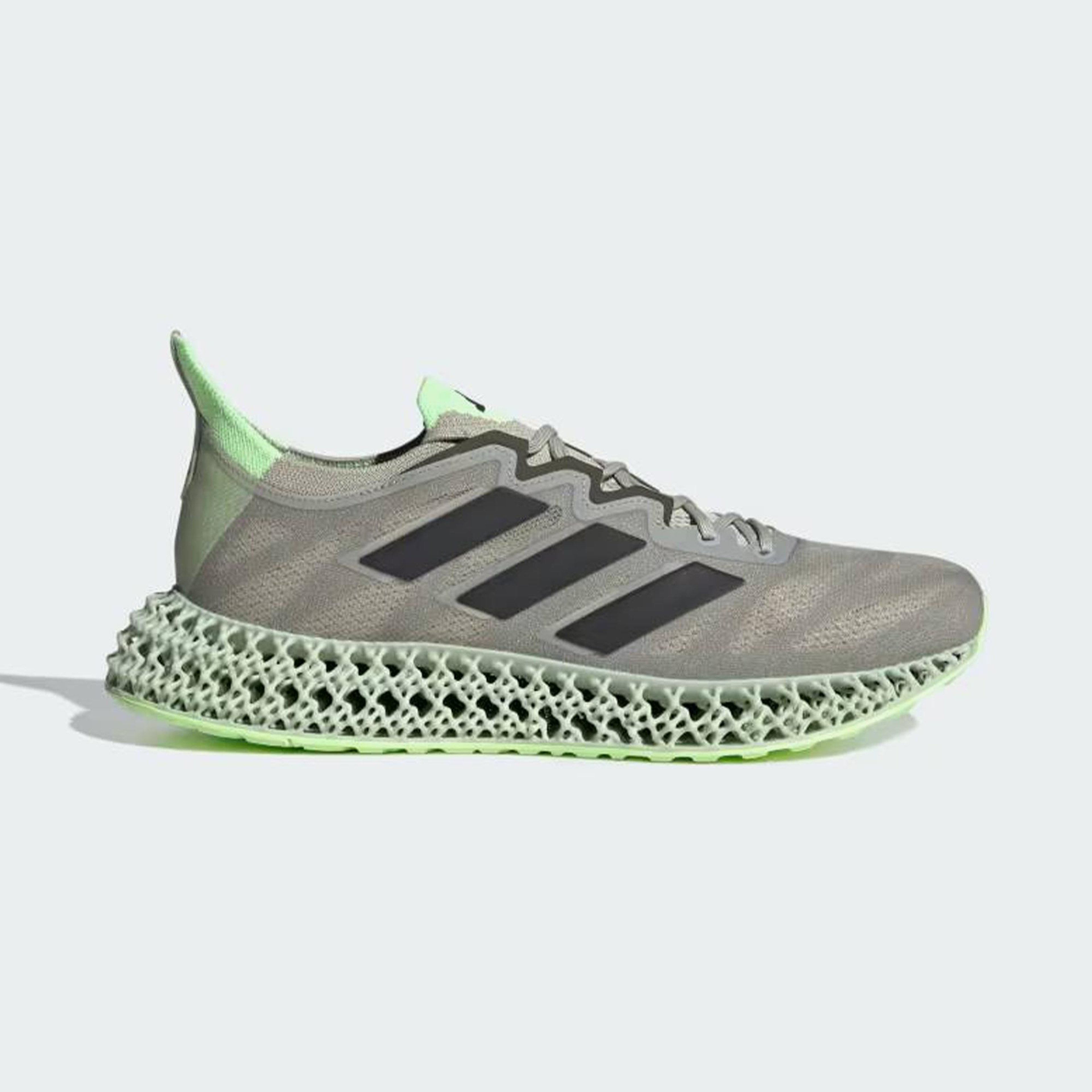 adidas 4Dfwd 3 Erkek Gri Koşu Ayakkabısı
