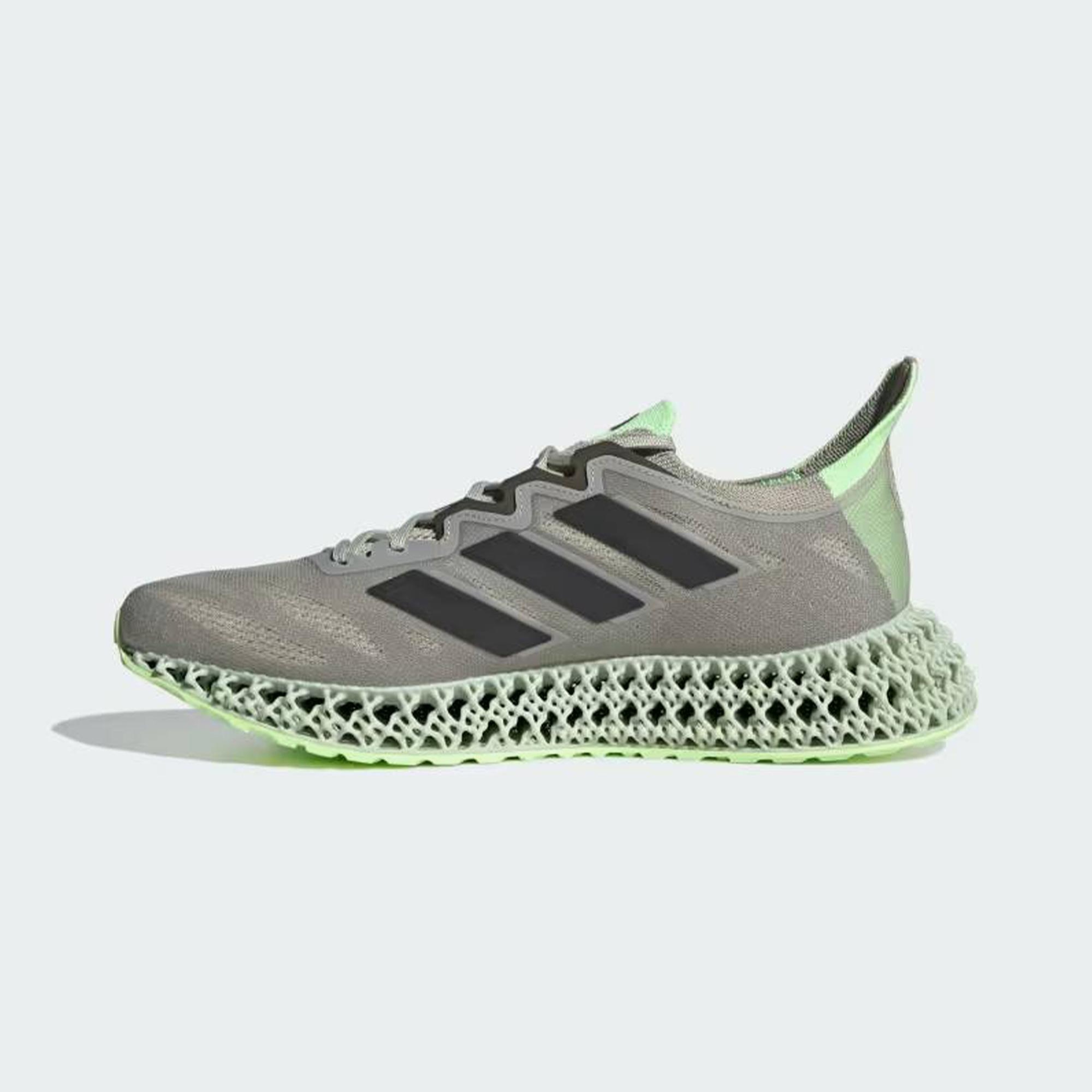 adidas 4Dfwd 3 Erkek Gri Koşu Ayakkabısı