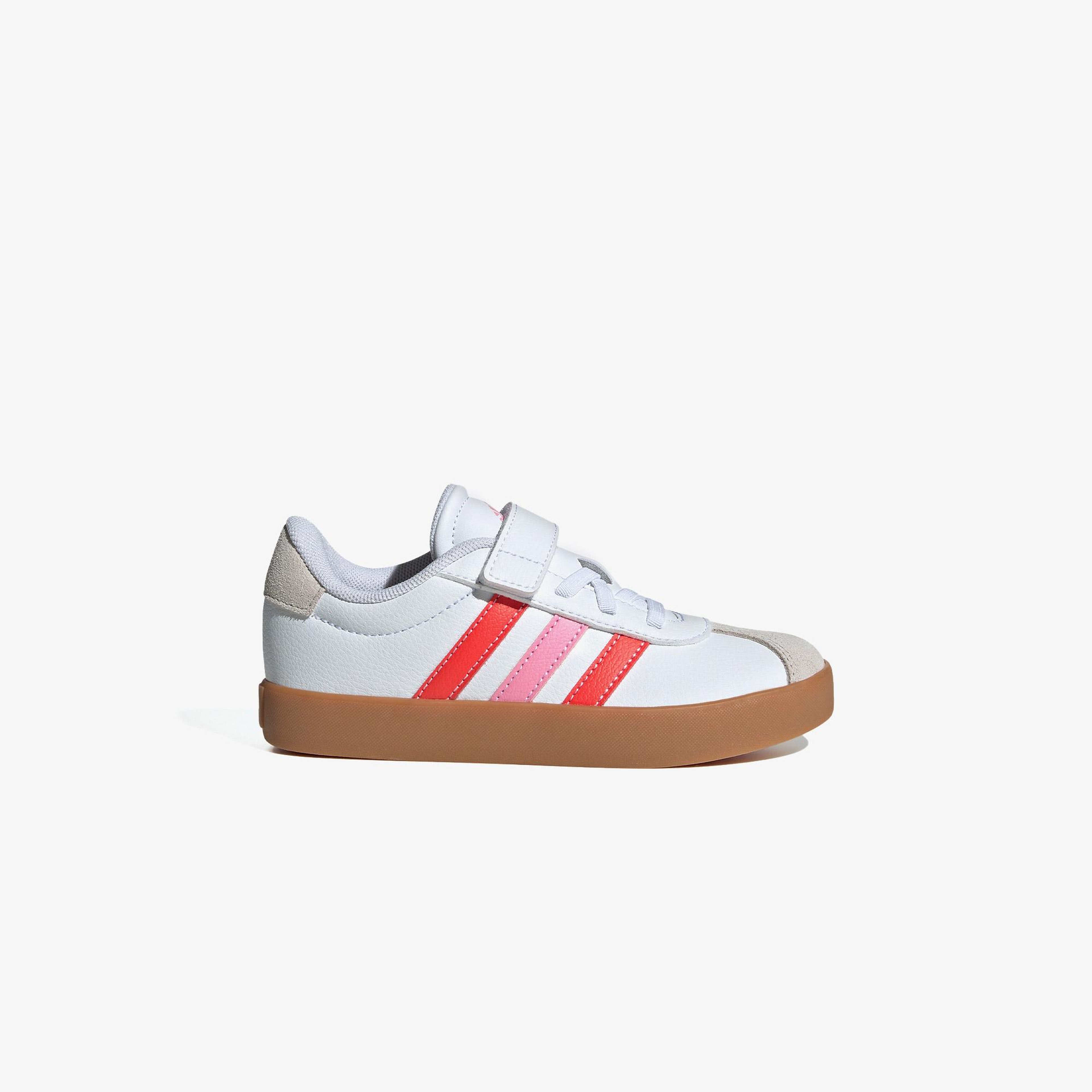 adidas VL Court 3.0 Skateboarding Çocuk Beyaz Spor Ayakkabı