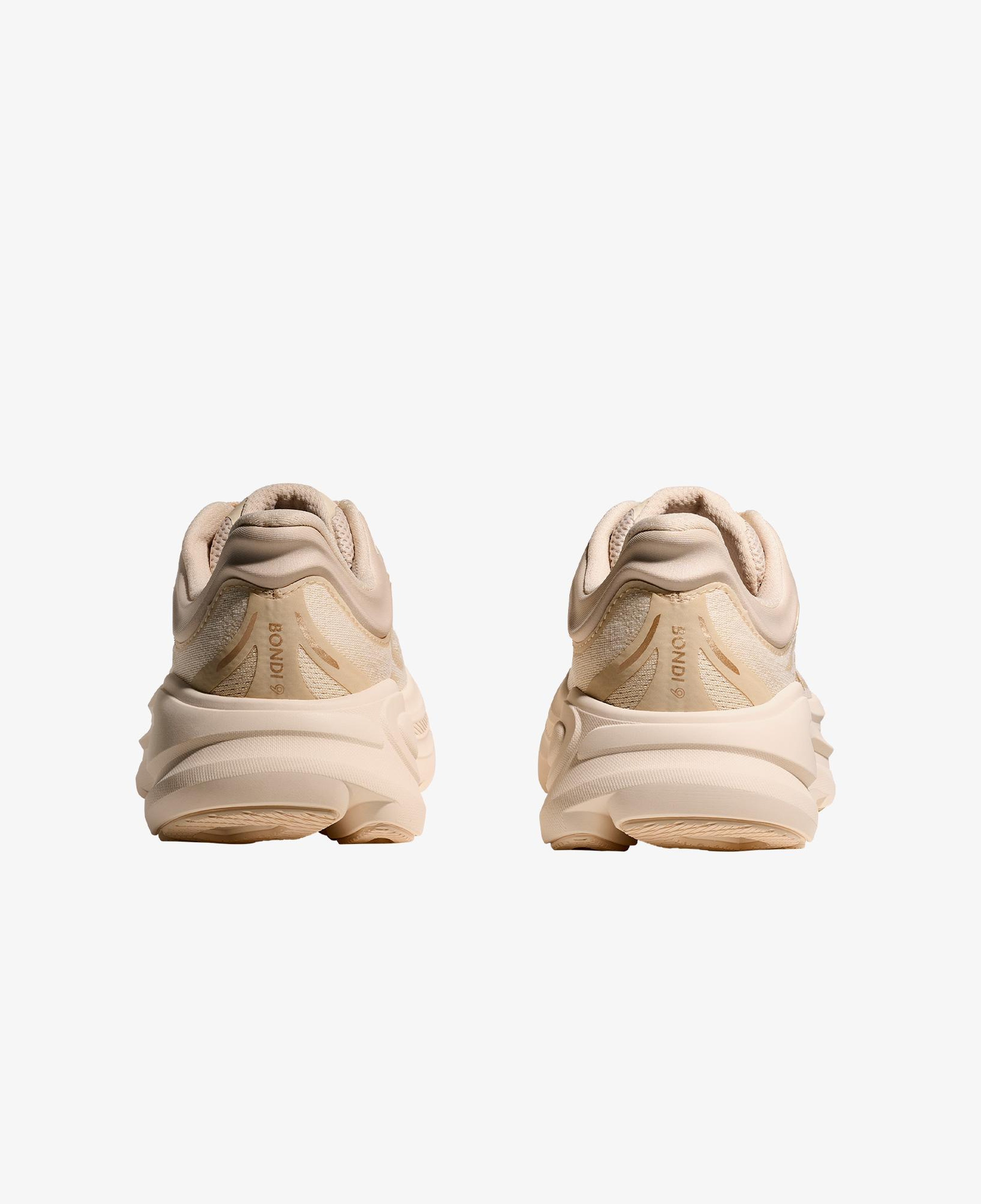Hoka Bondi 9 Kadın Bej Koşu Ayakkabısı