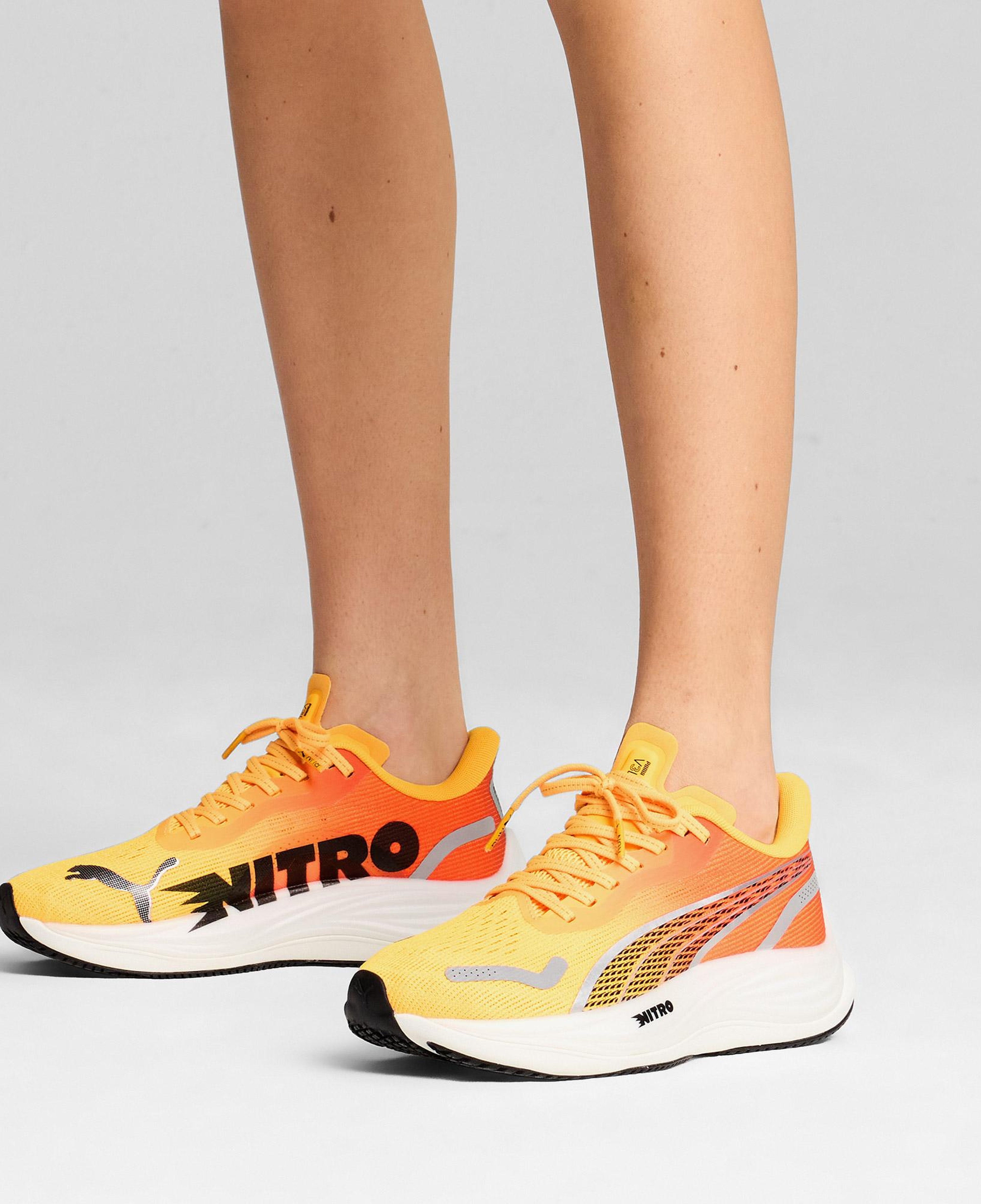 Puma Velocity Nitro 3 Kadın Turuncu Koşu Ayakkabısı