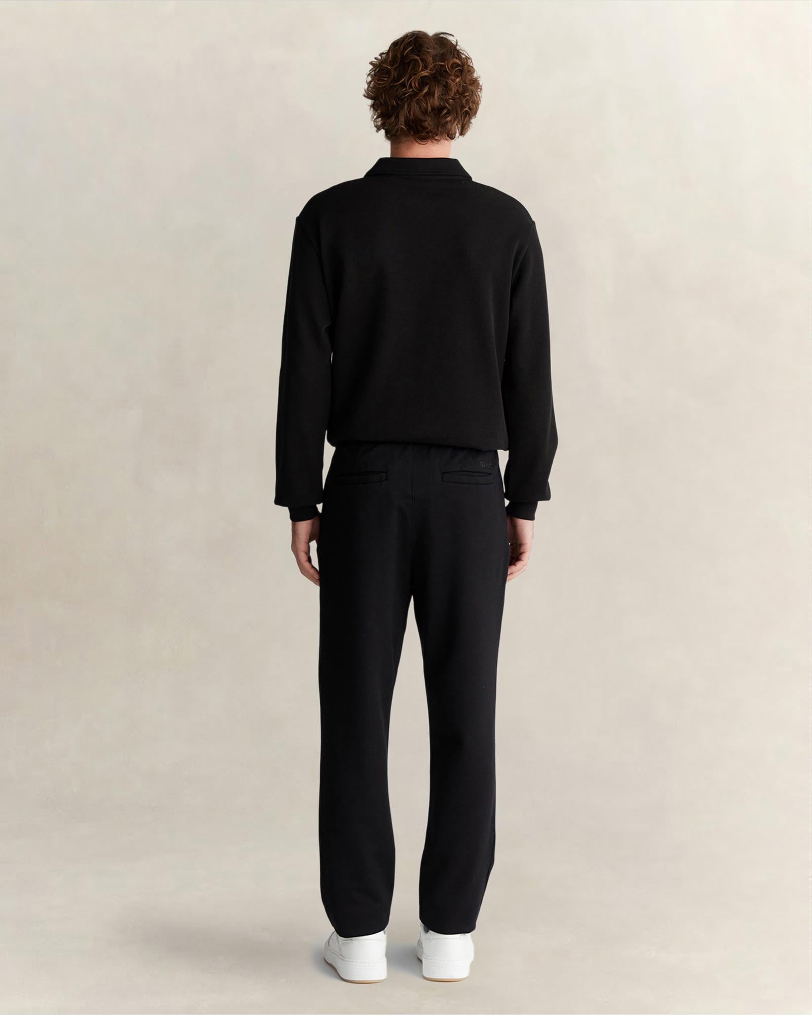 GANT Erkek Siyah Regular Fit Jogger Pantolon