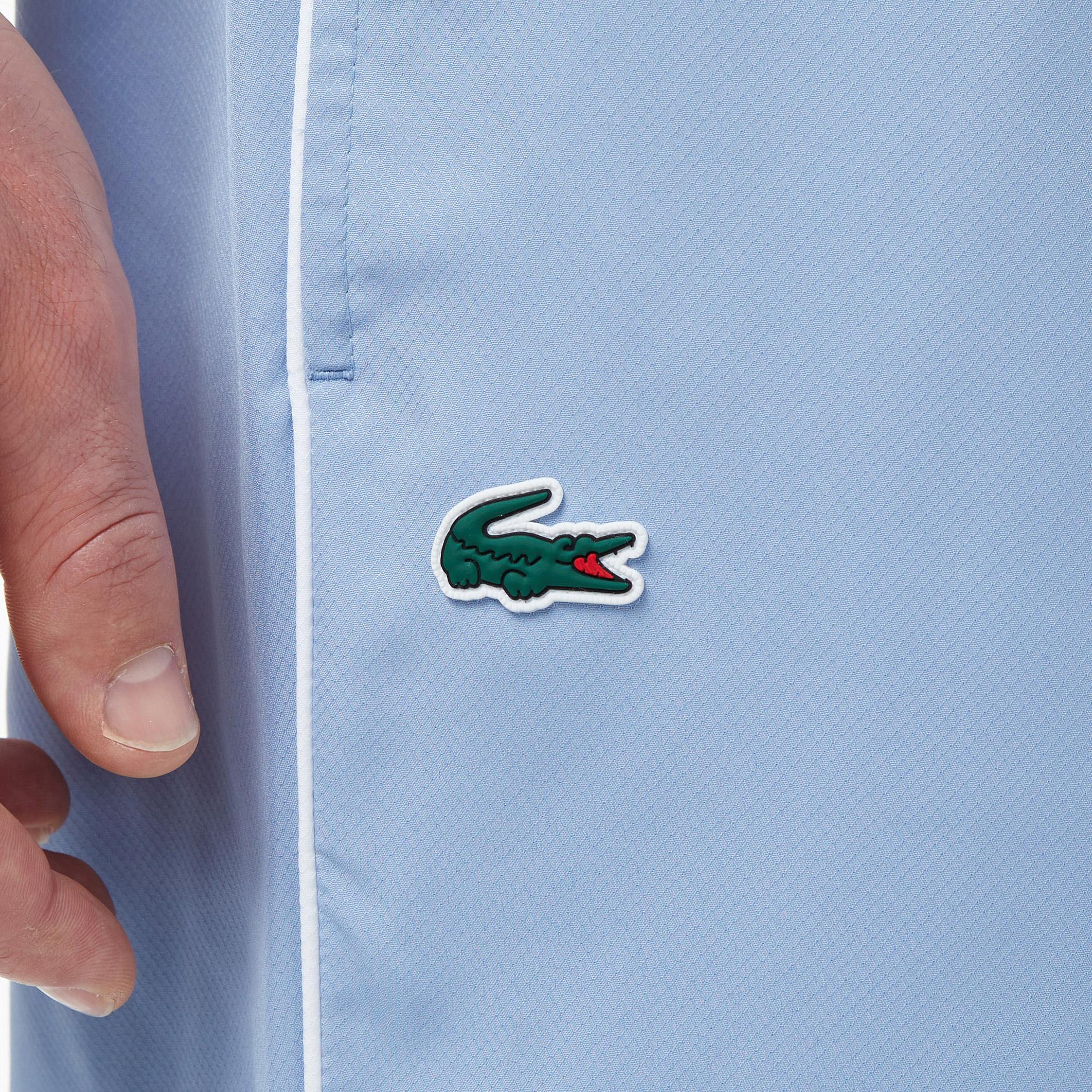 Lacoste Erkek Regular Fit Kapüşonlu Renk Bloklu Mavi Eşofman Takımı