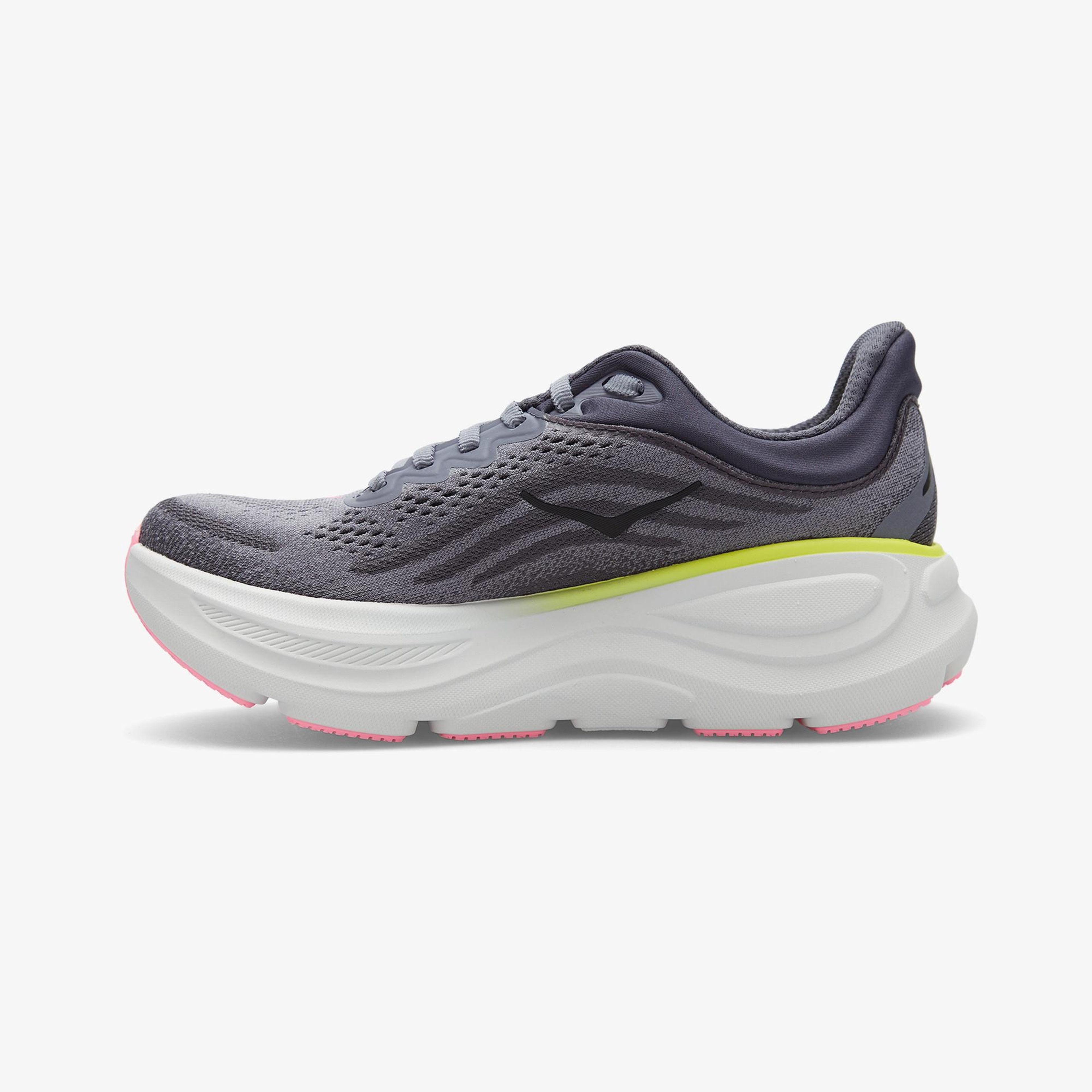 Hoka Bondi 9 Kadın Gri Koşu Ayakkabısı