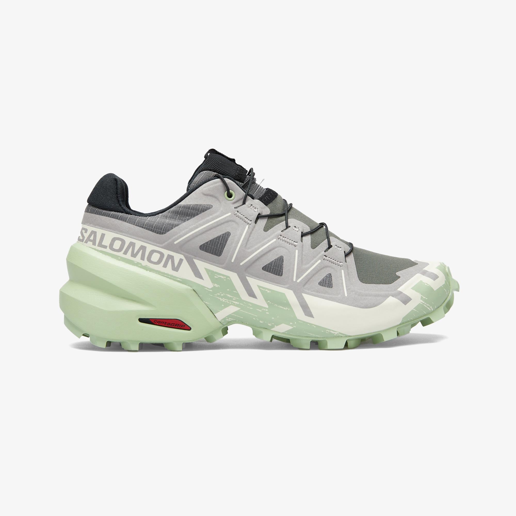 Salomon Speedcross 6 Kadın Gri Koşu Ayakkabısı