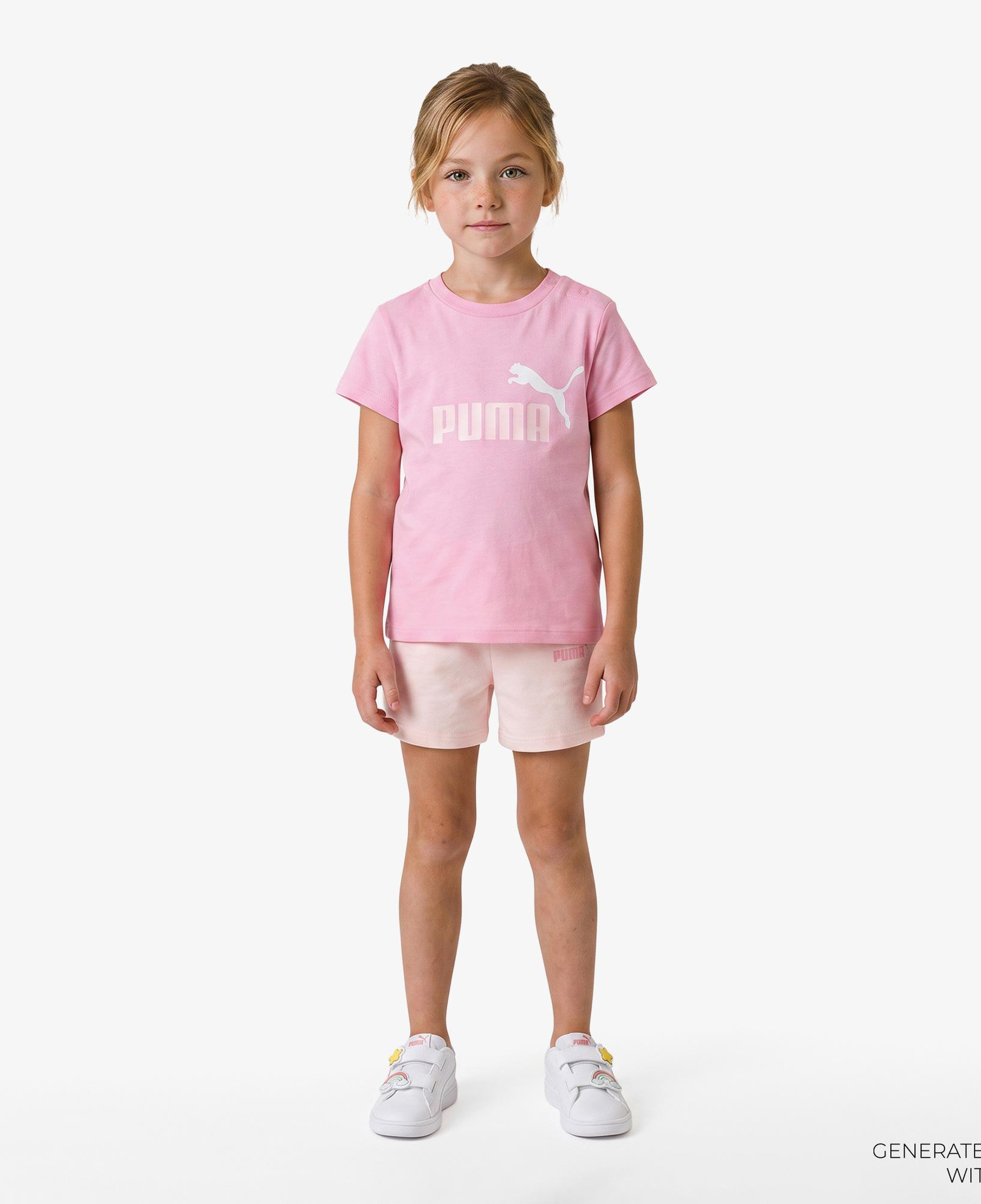 Puma Essentials Çocuk Pembe Eşofman Takımı