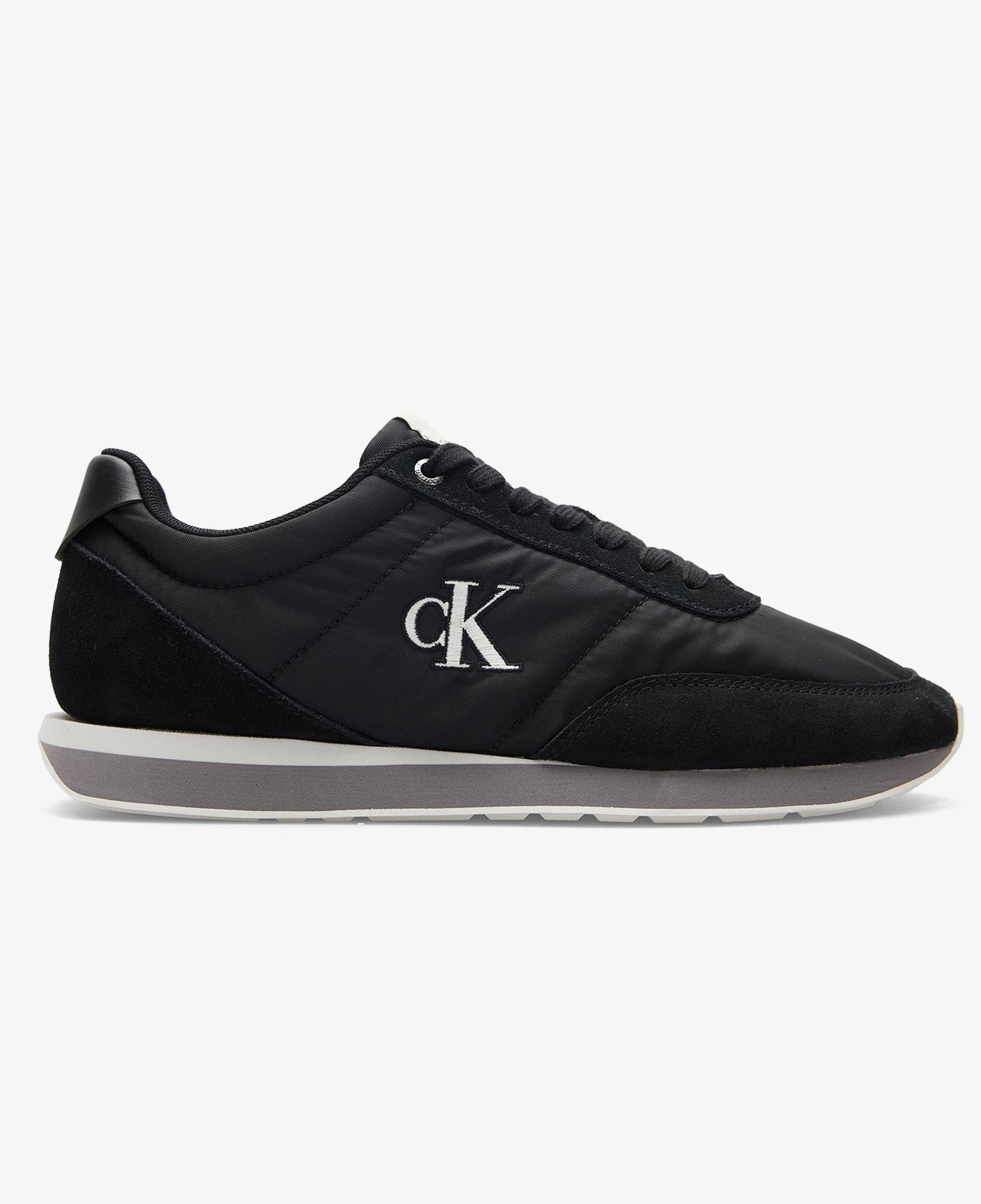 Calvin Klein Retro Runner Essential Erkek Siyah Sneaker