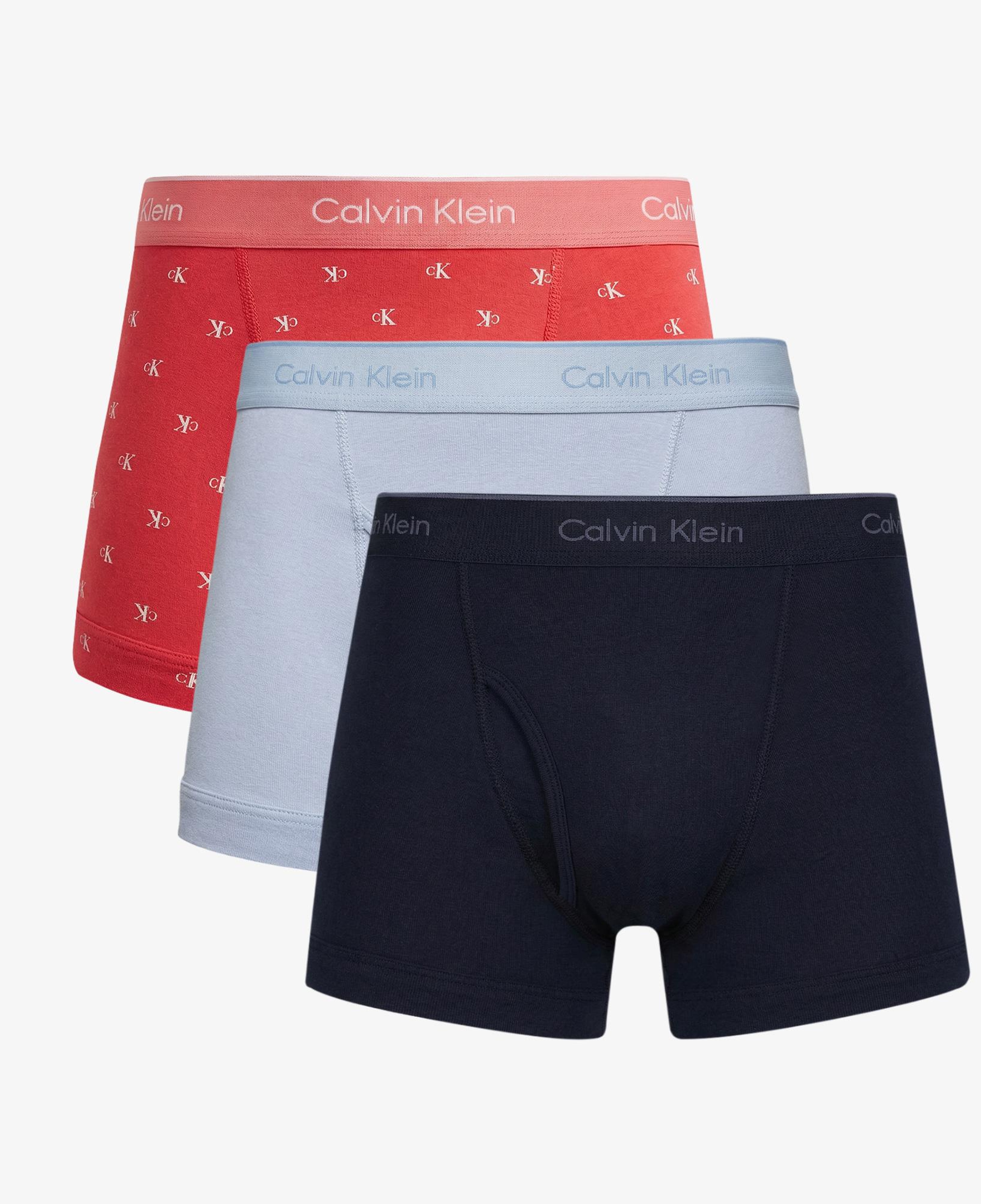 Calvin Klein Trunk 3'lü Erkek Renkli Boxer