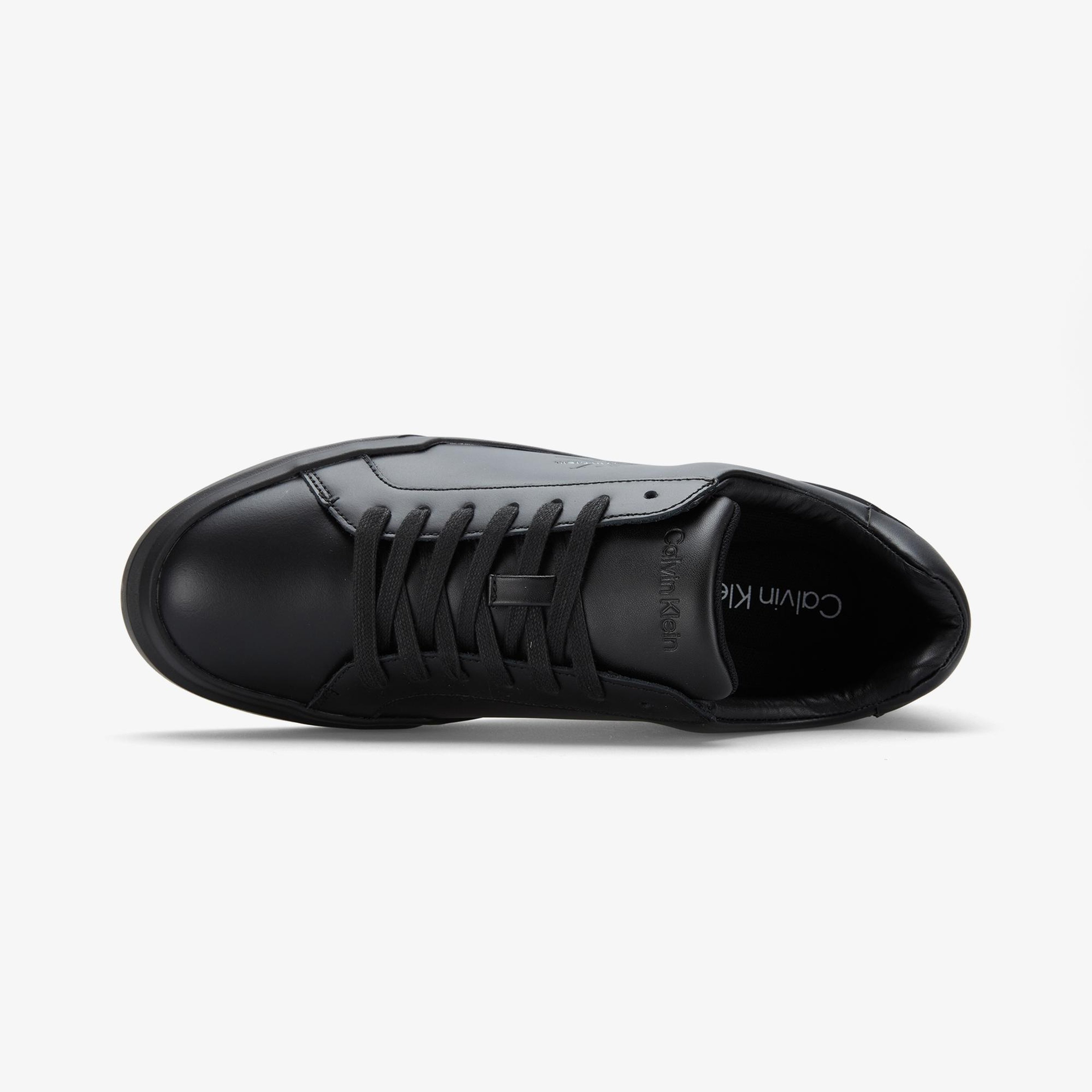 Calvin Klein Chunky Cupsole Lace Up Erkek Siyah Sneaker