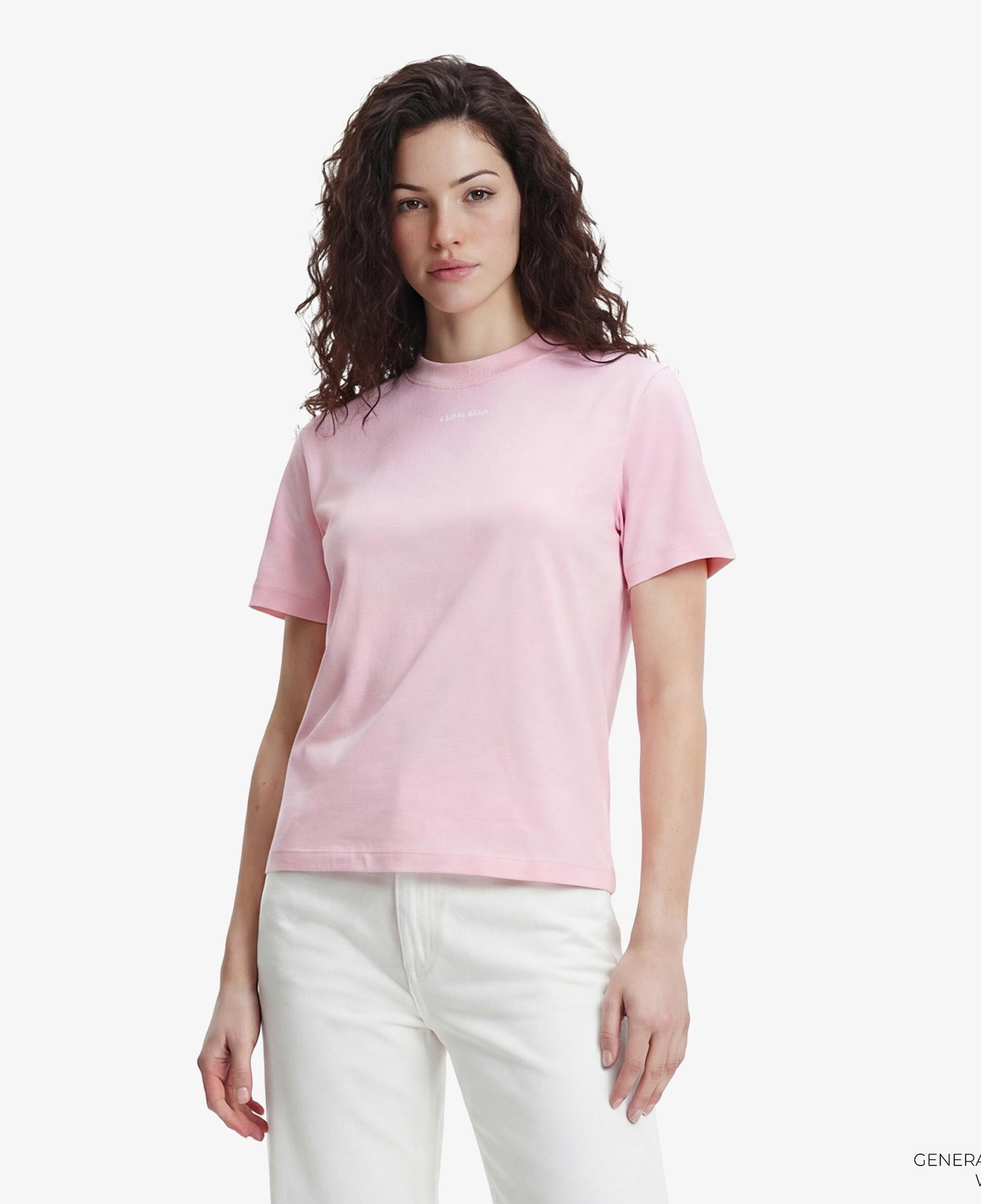 Calvin Klein 20S Classic Logo Kadın Pembe T-Shirt