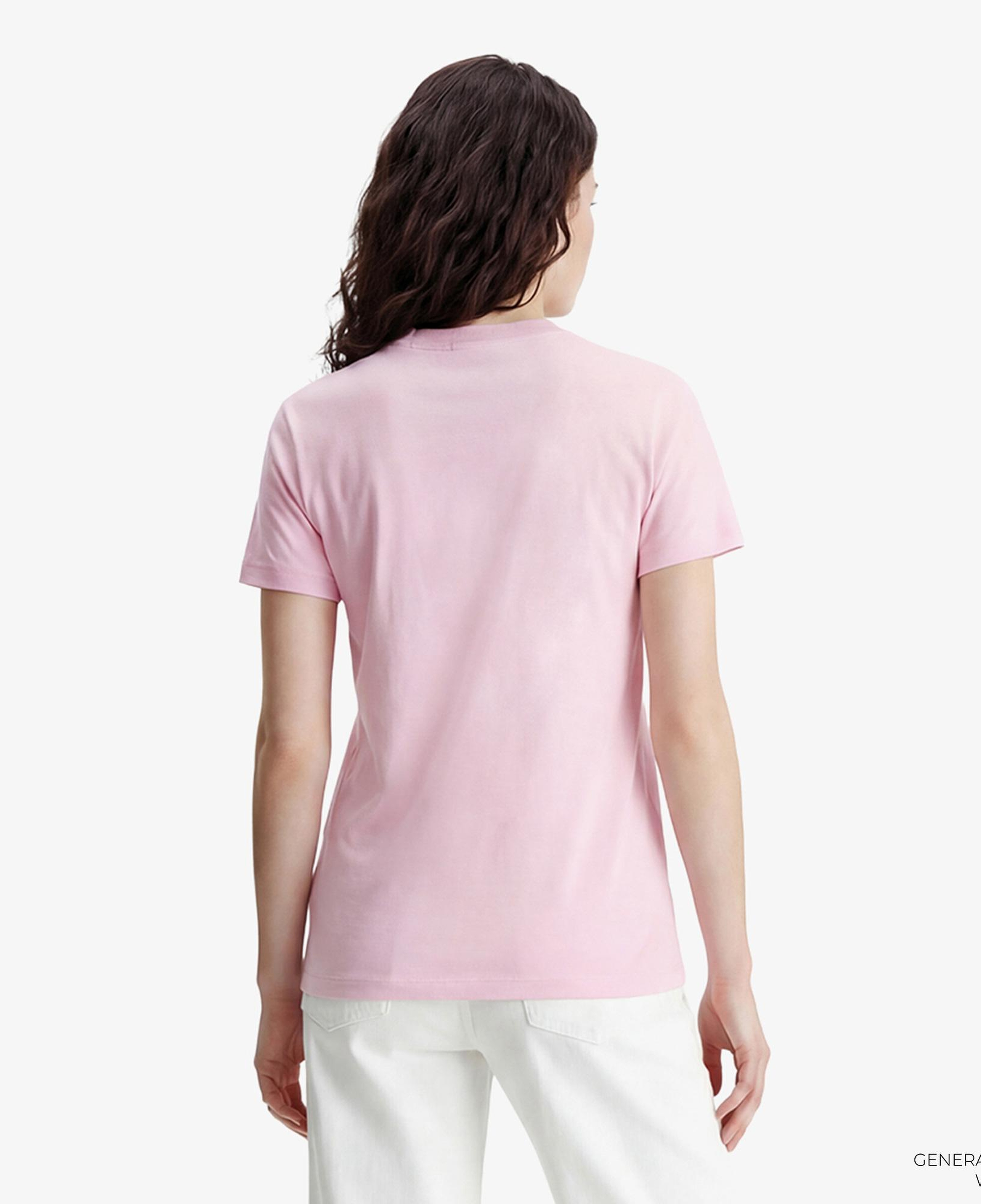 Calvin Klein 20S Classic Logo Kadın Pembe T-Shirt