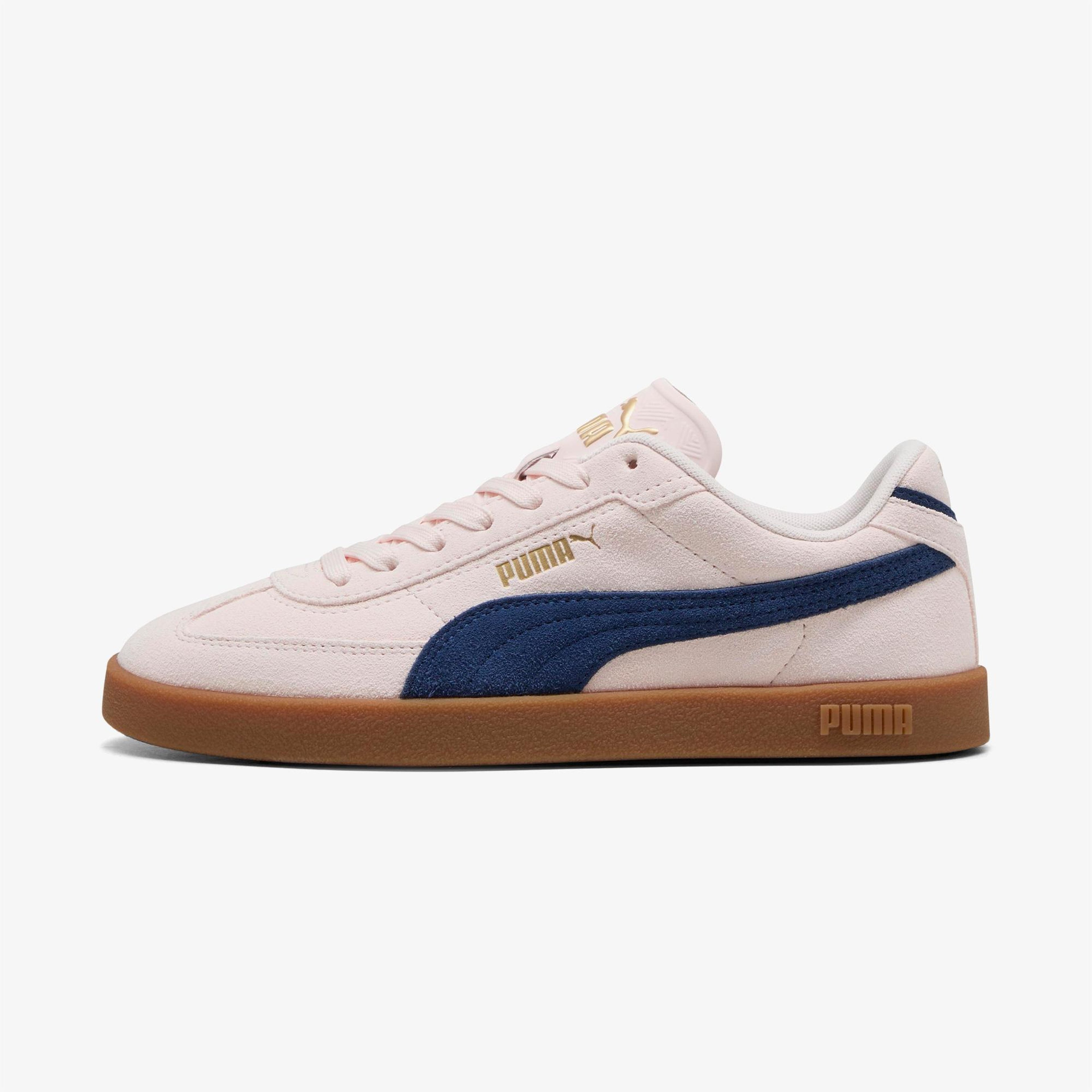 Puma Club II Era Suede Kadın Krem Spor Ayakkabı