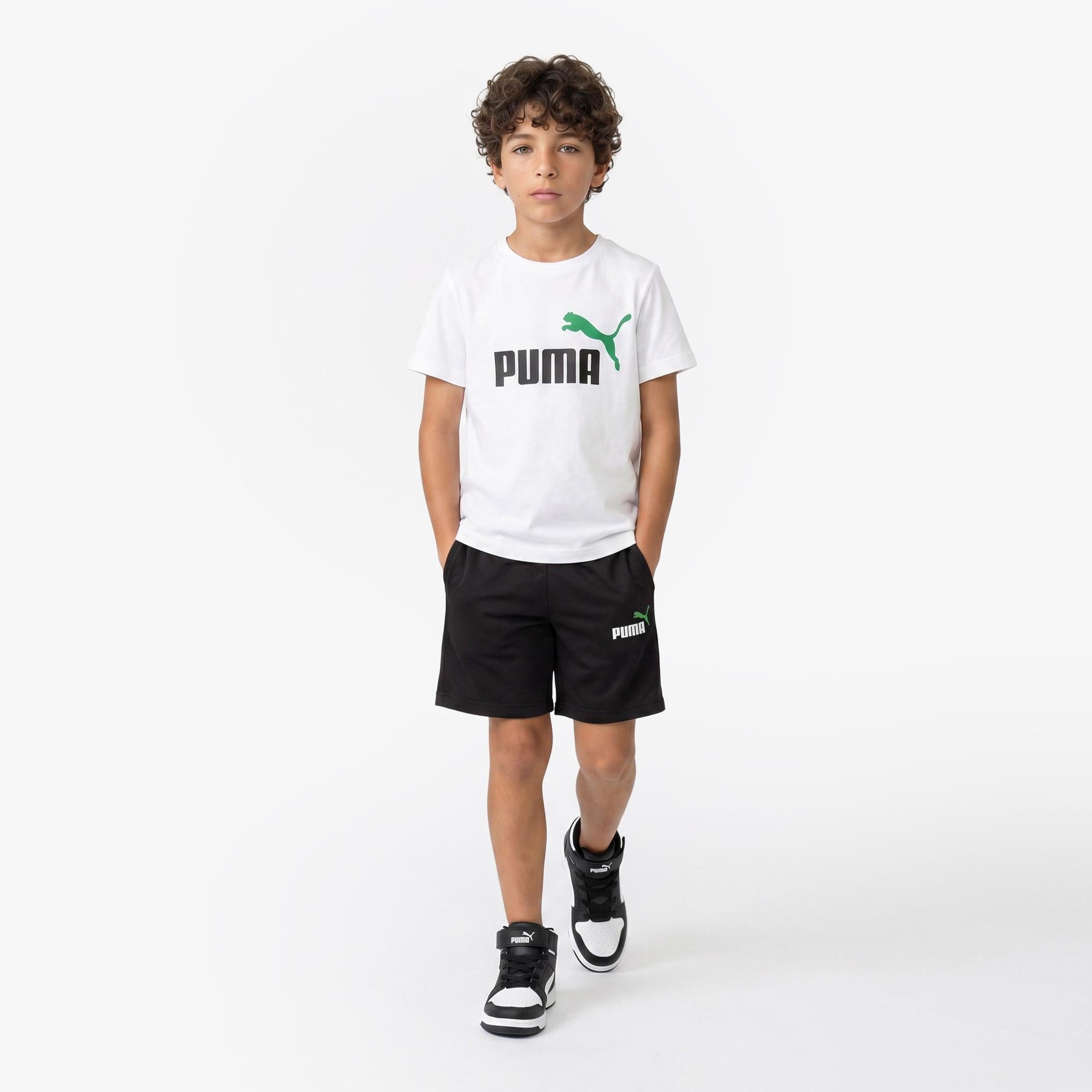 Puma Essentials Çocuk Siyah Eşofman Takımı