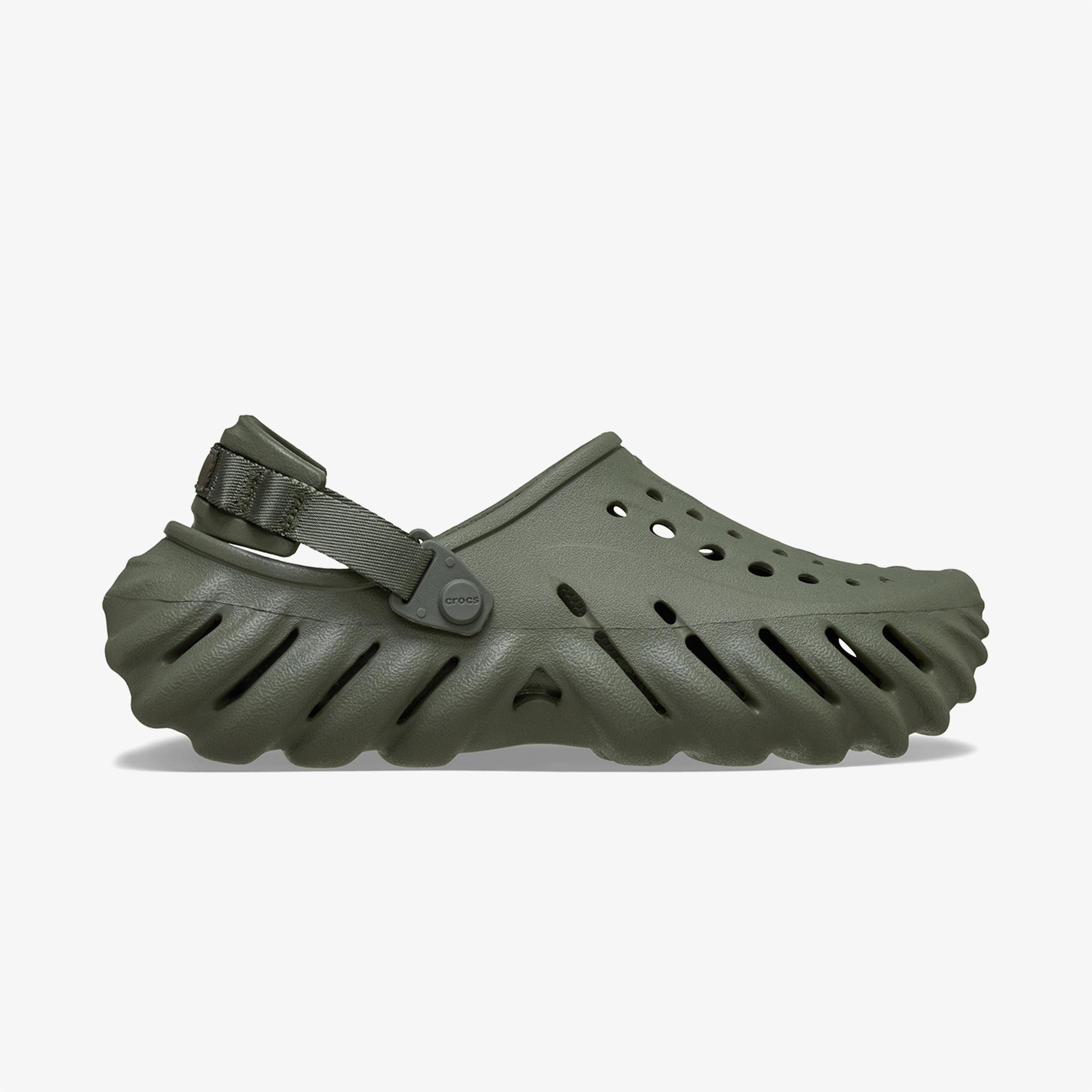 Crocs Echo Clog Erkek Yeşil Sandalet