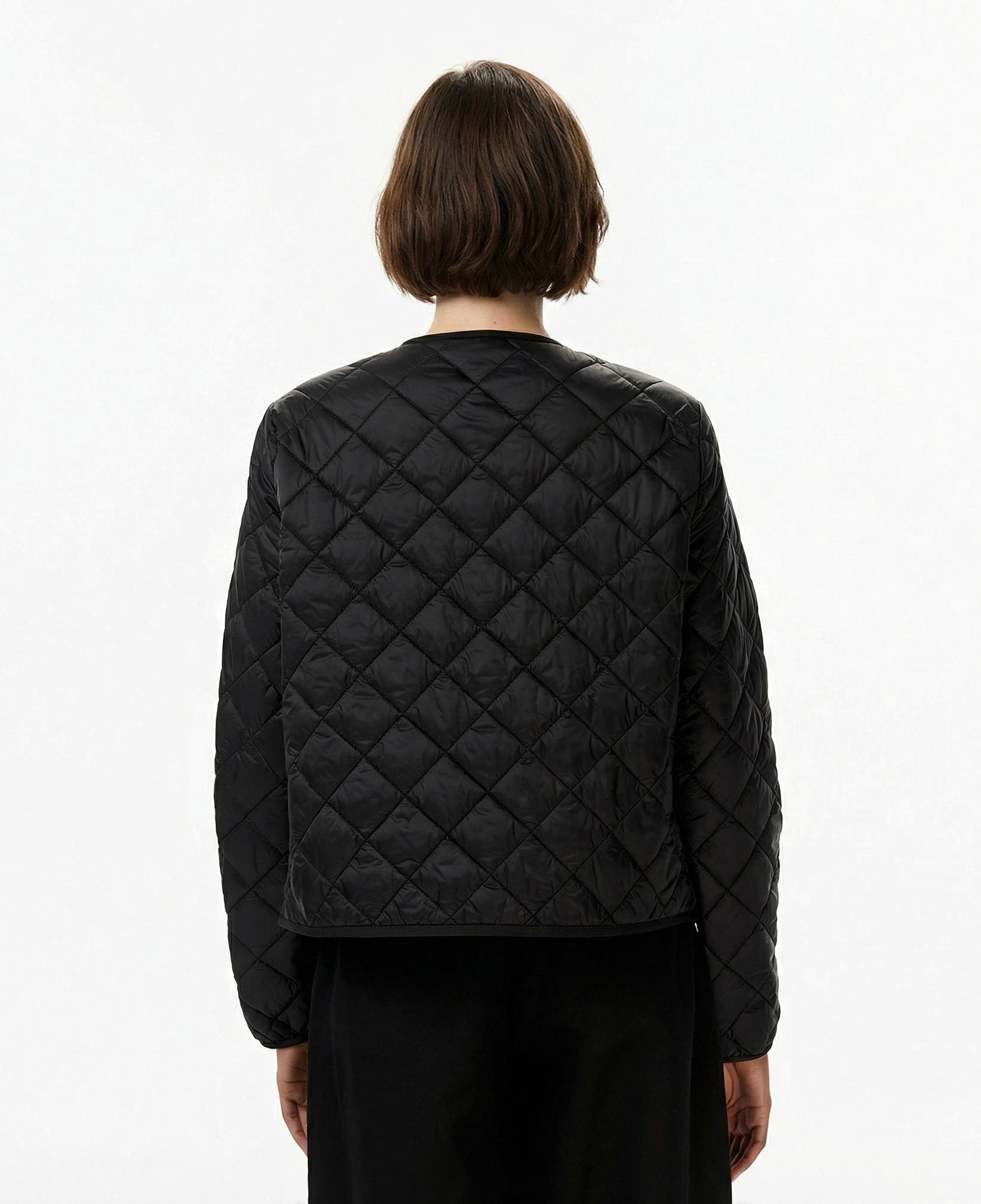Tommy Hilfiger Padded Regular Quilted Kadın Puffer Siyah Ceket