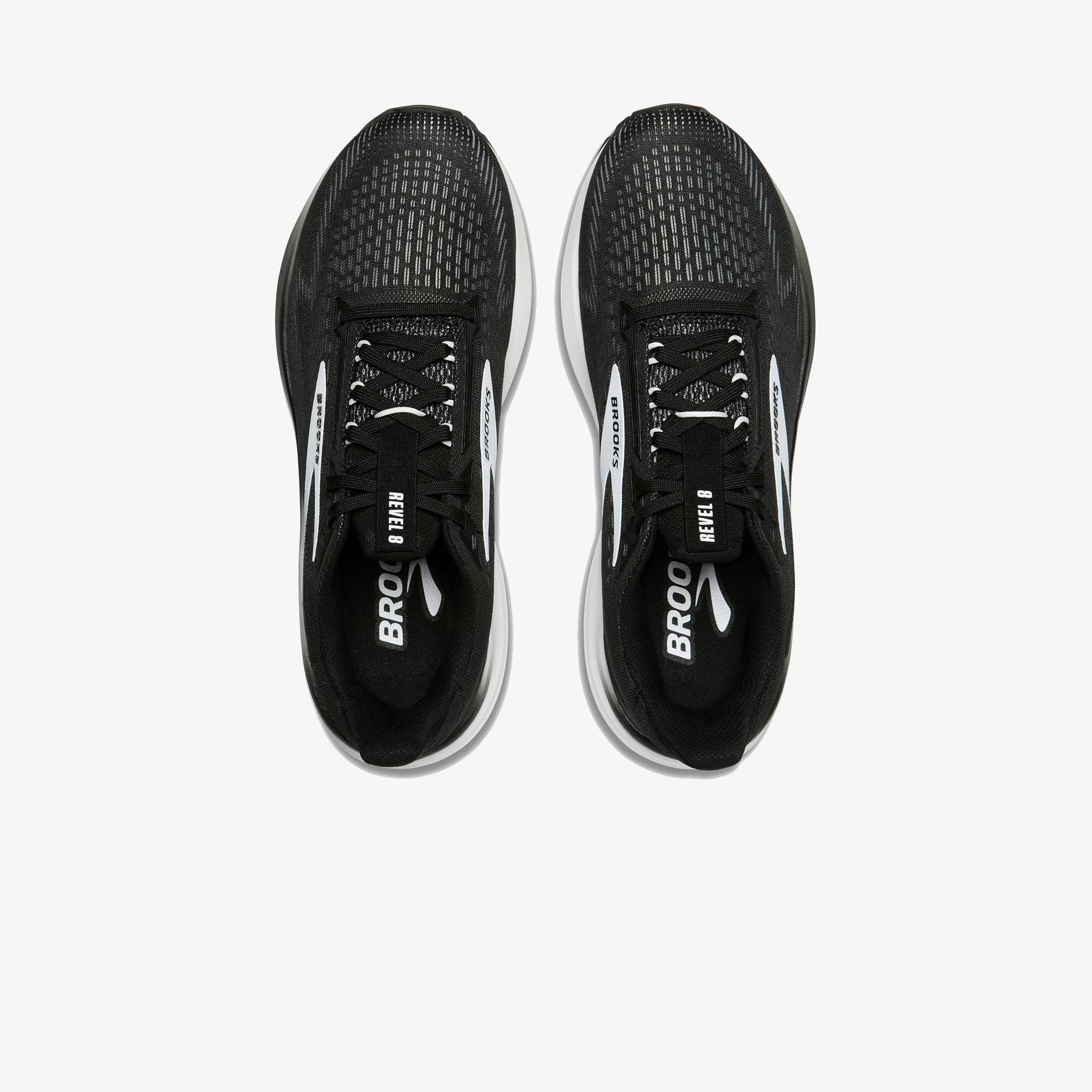 Brooks Revel 8 Erkek Siyah Koşu Ayakkabısı