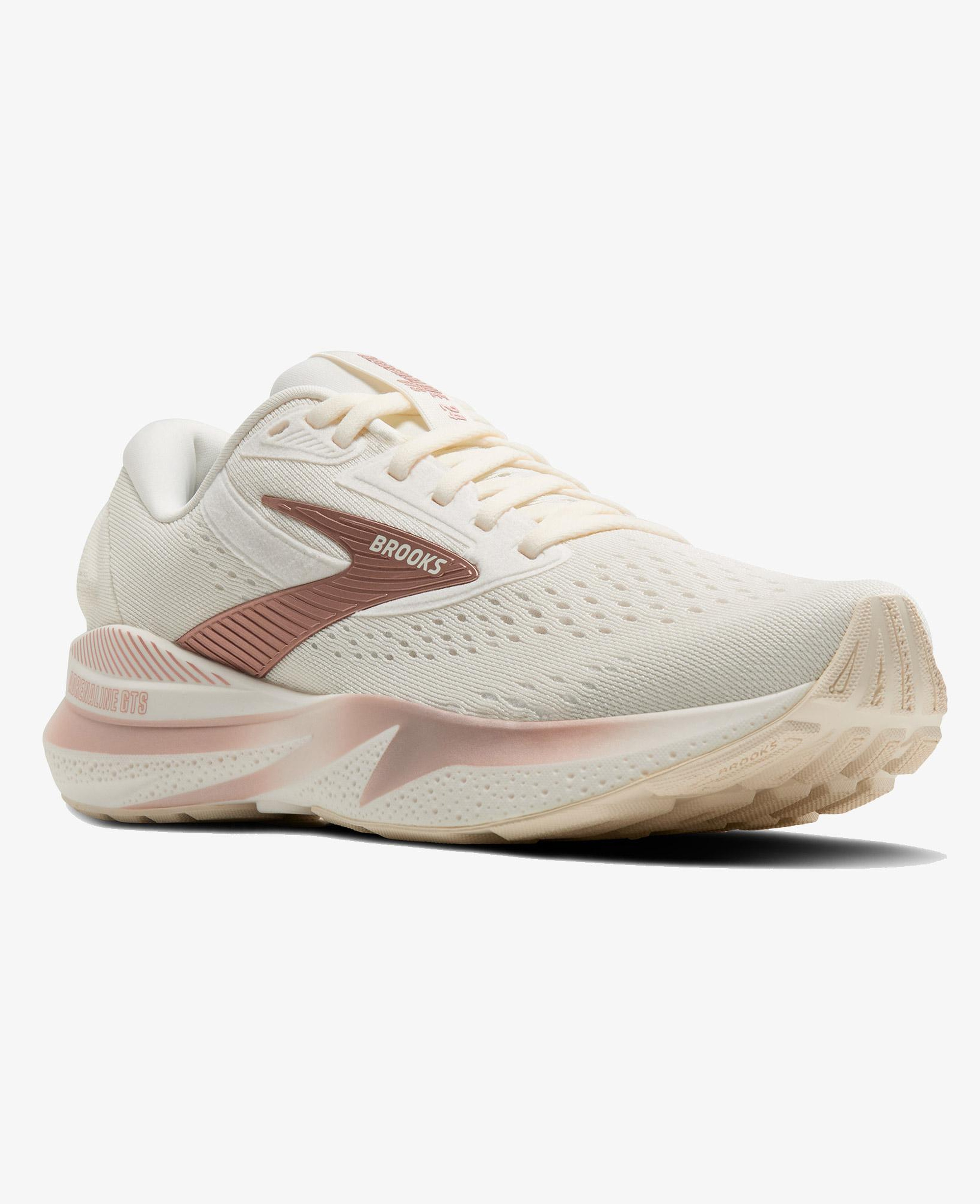 Brooks Adrenaline GTS 24 Kadın Beyaz Koşu Ayakkabısı